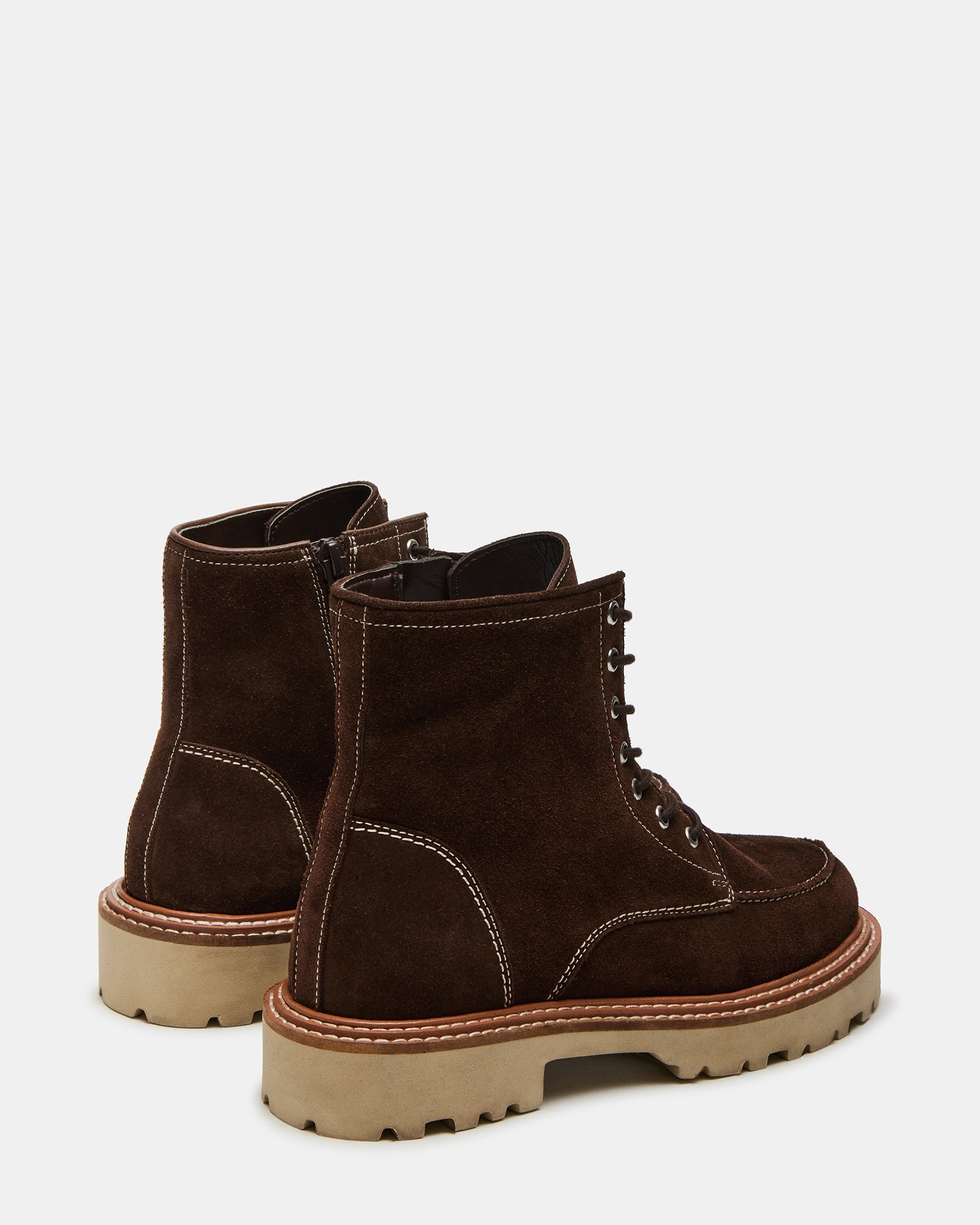 FOREST BROWN SUEDE-Cool A Warm