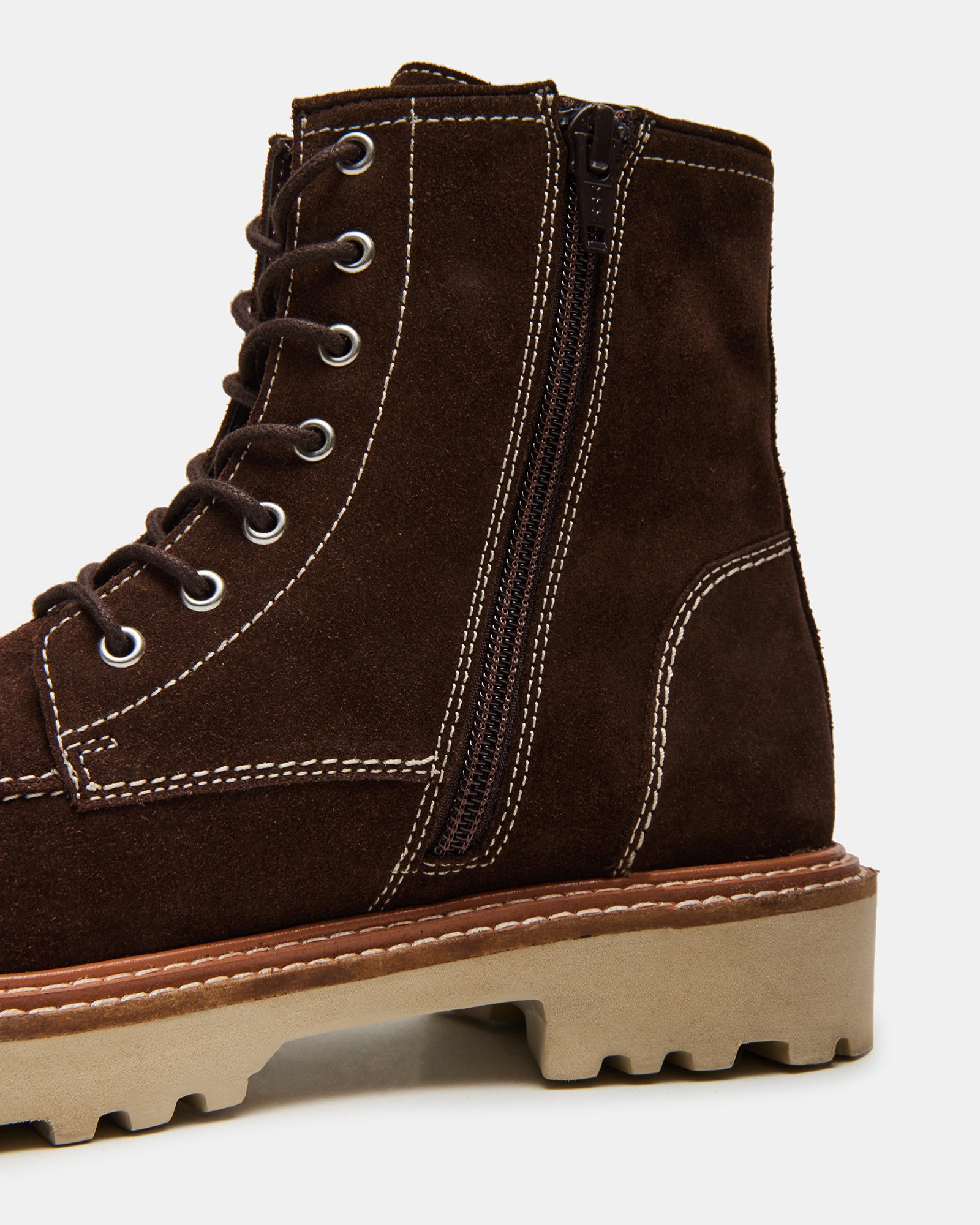 FOREST BROWN SUEDE-Cool A Warm