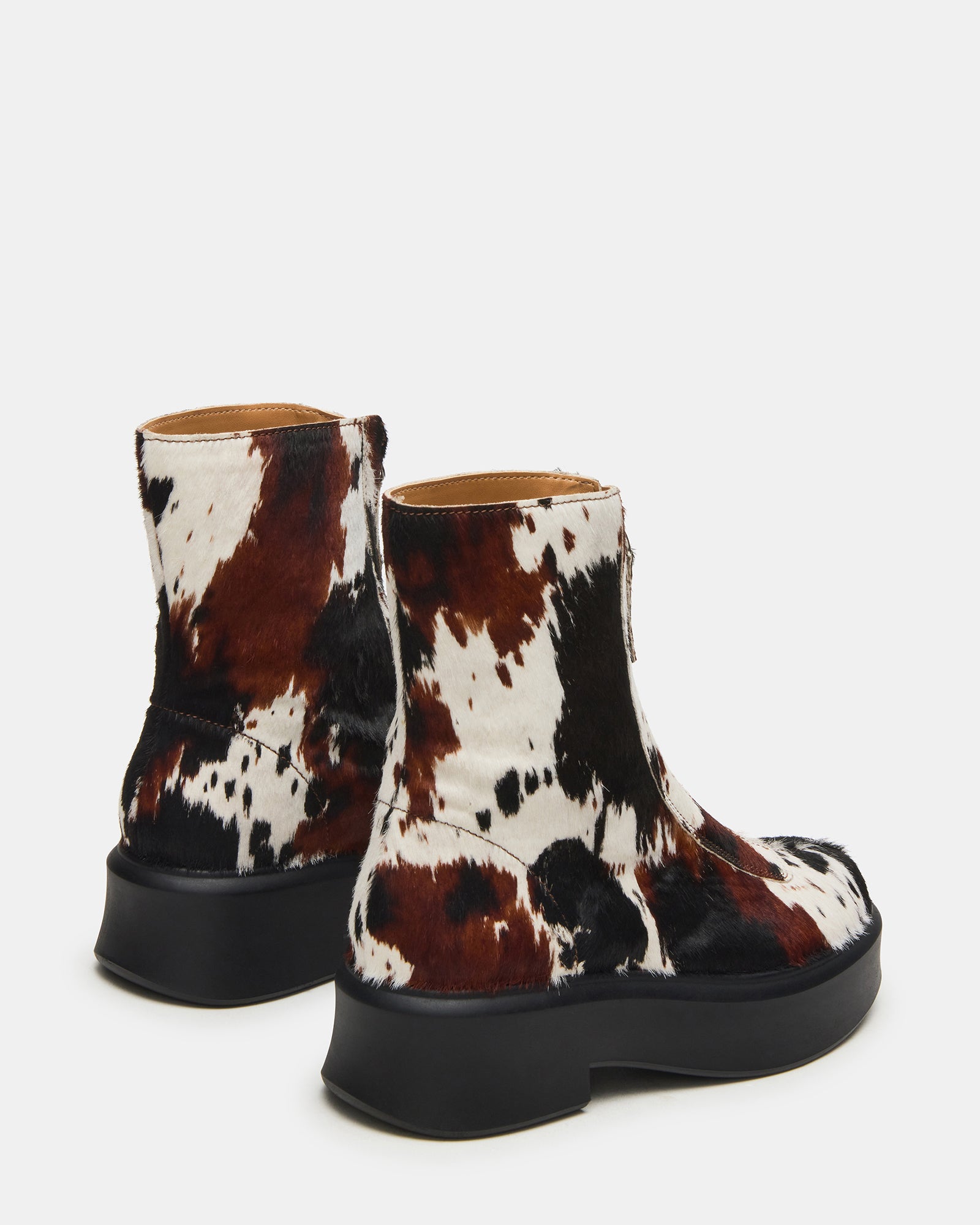 JONES BROWN COW PRINT-Cool A Warm