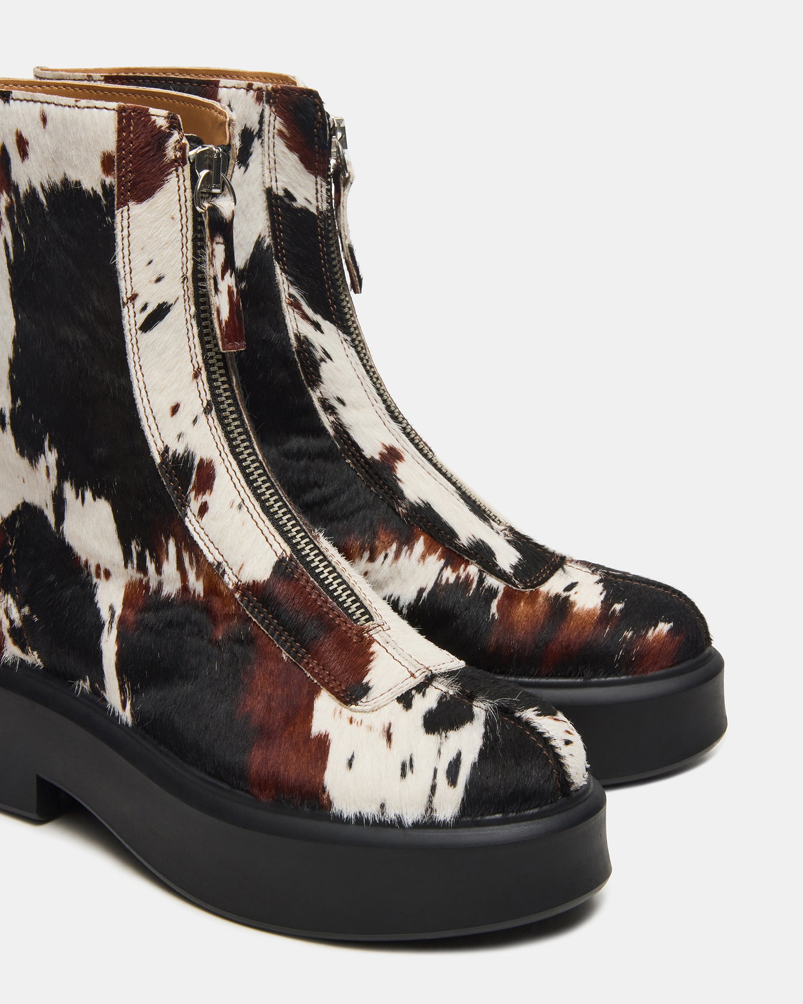 JONES BROWN COW PRINT-Cool A Warm