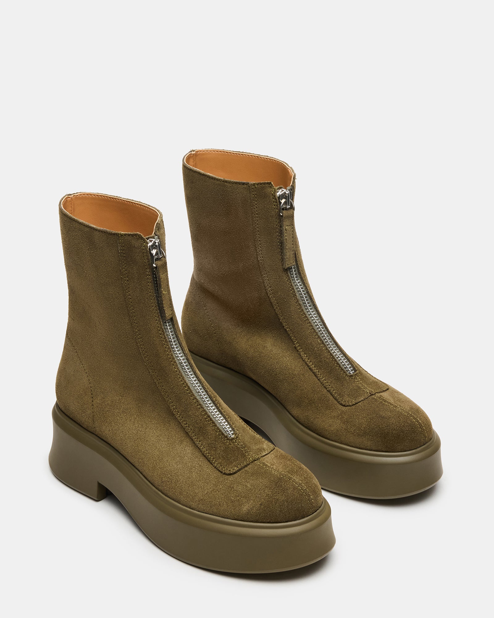 JONES OLIVE SUEDE-Cool A Warm