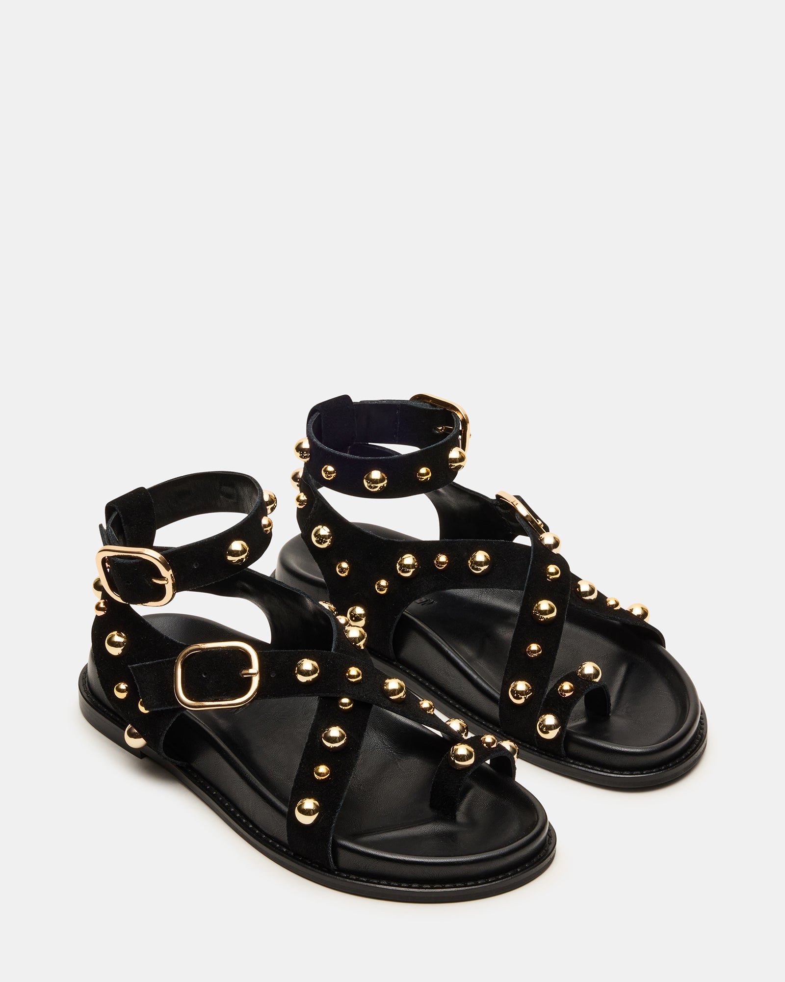 LINEAR BLACK SUEDE-Cool A Warm