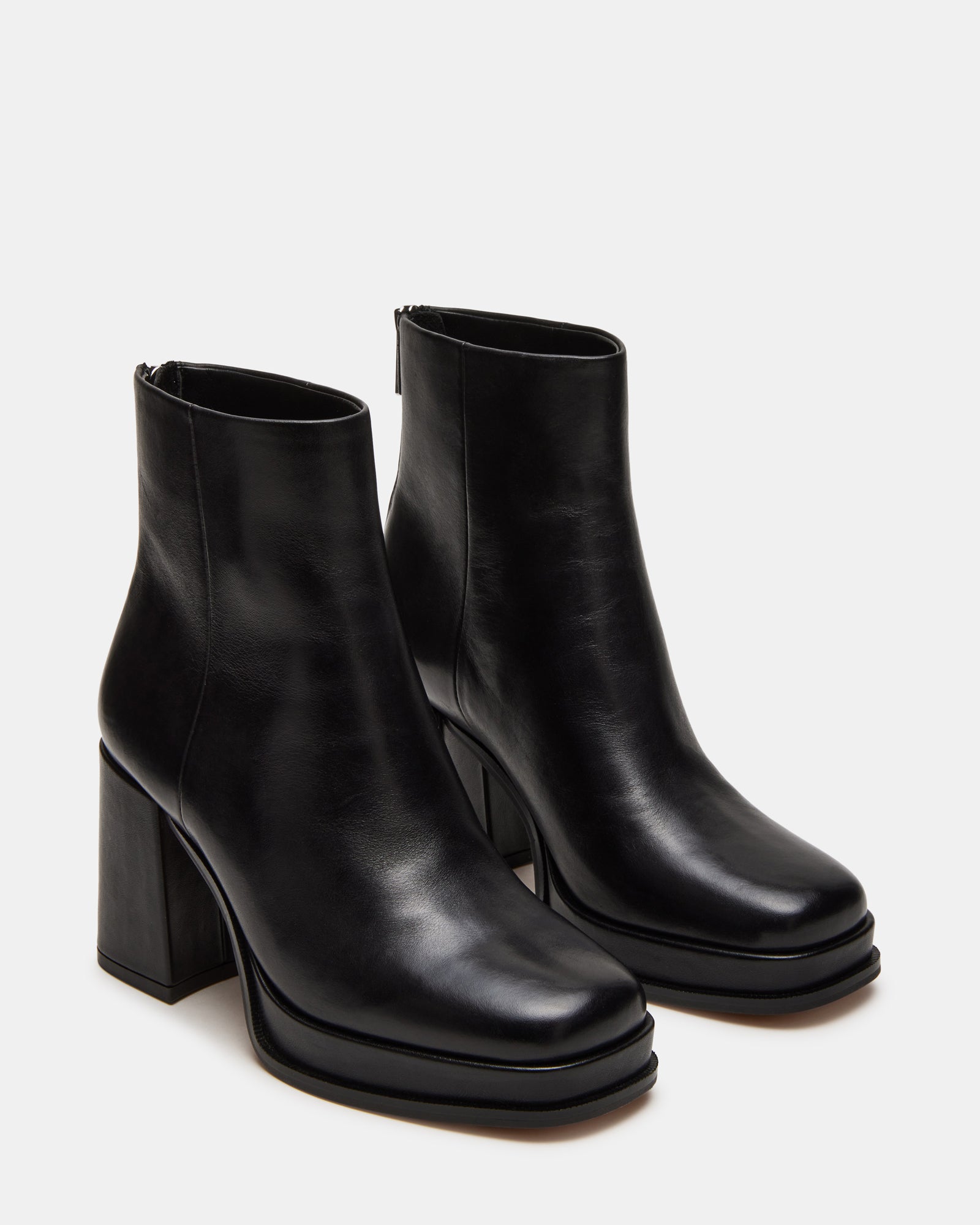 MAXIE BLACK LEATHER-Cool A Warm