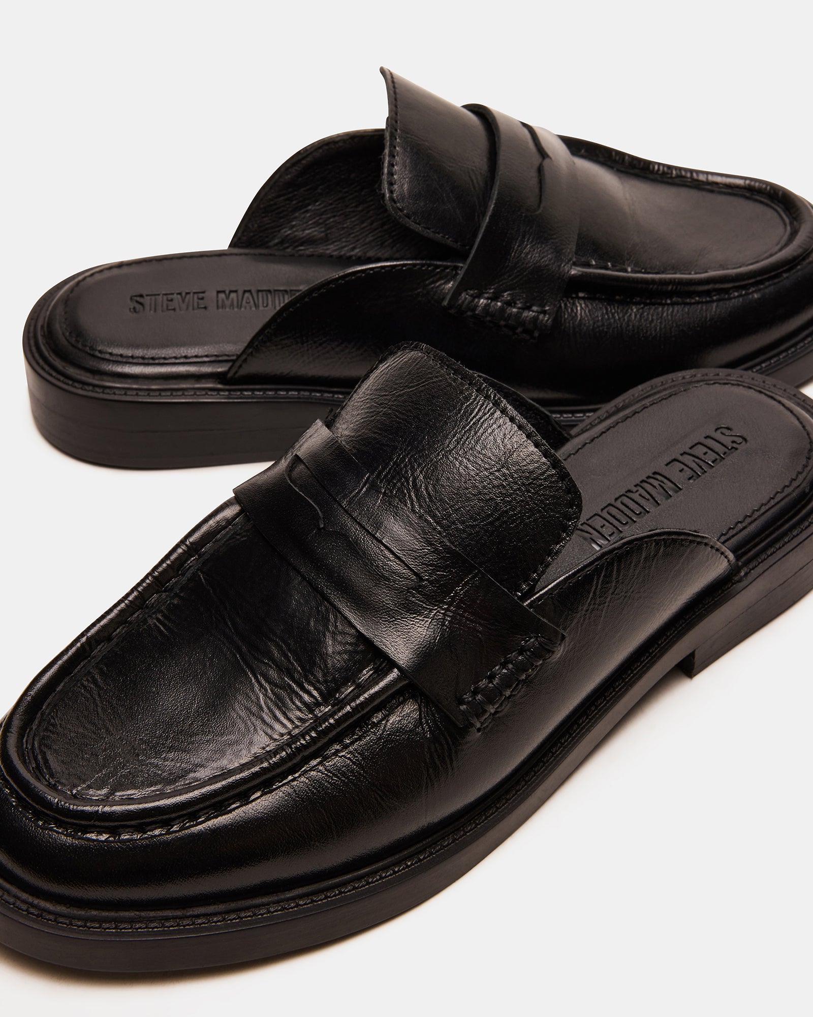 MULBERRY BLACK LEATHER-Cool A Warm