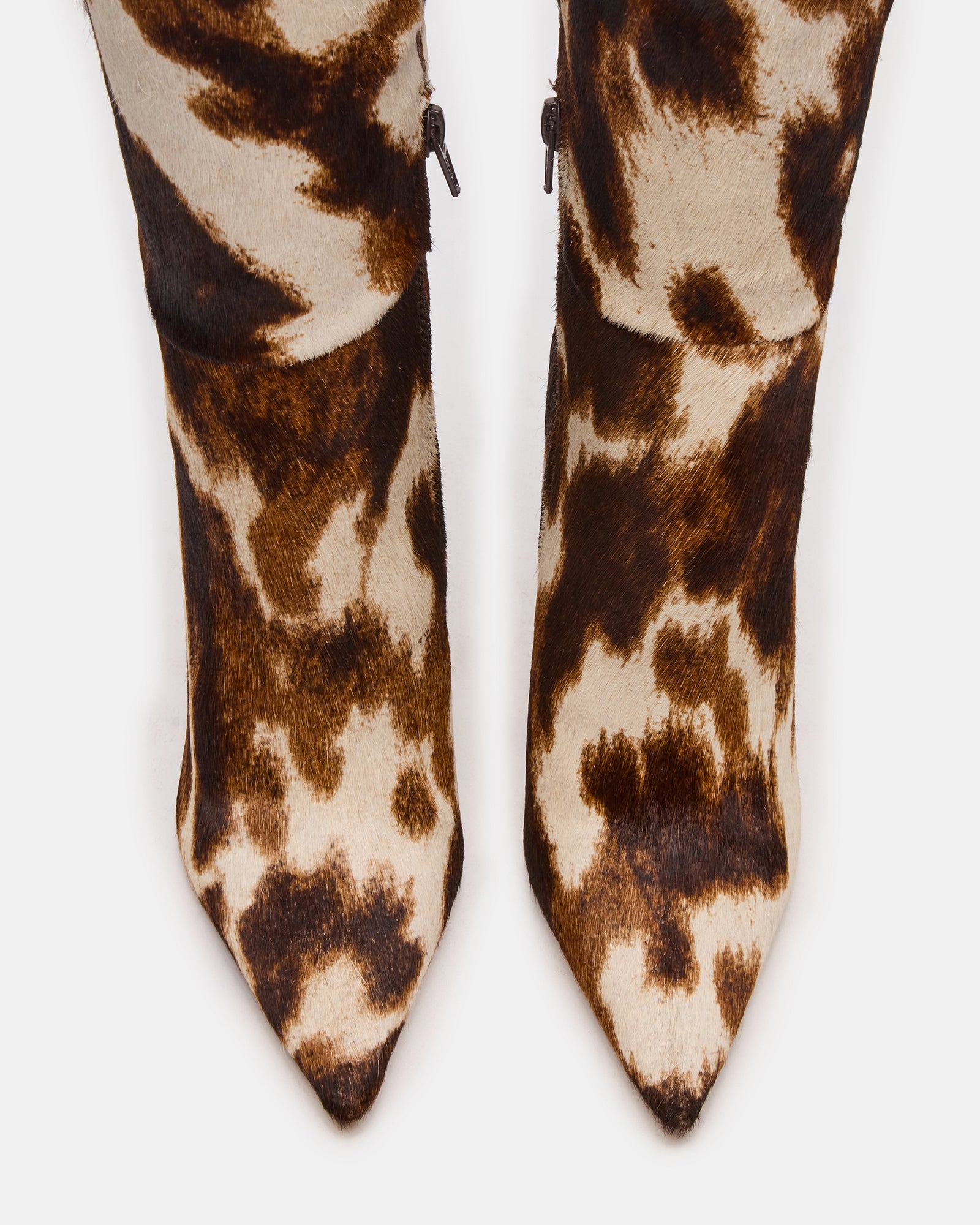 NITRO BROWN COW PRINT WIDE CALF-Cool A Warm
