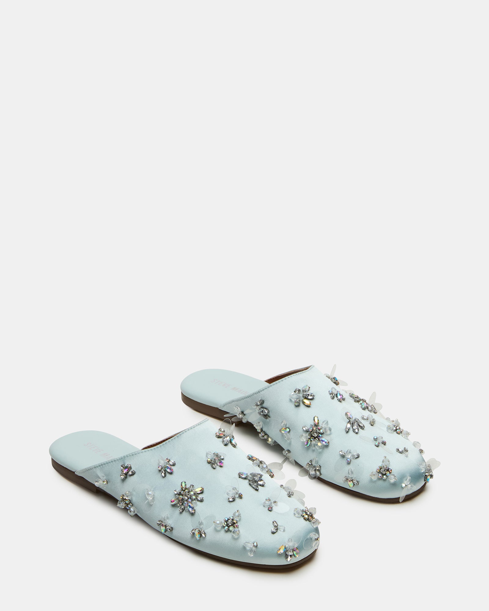 PEARSON BLUE SATIN RHINESTONES-Cool A Warm