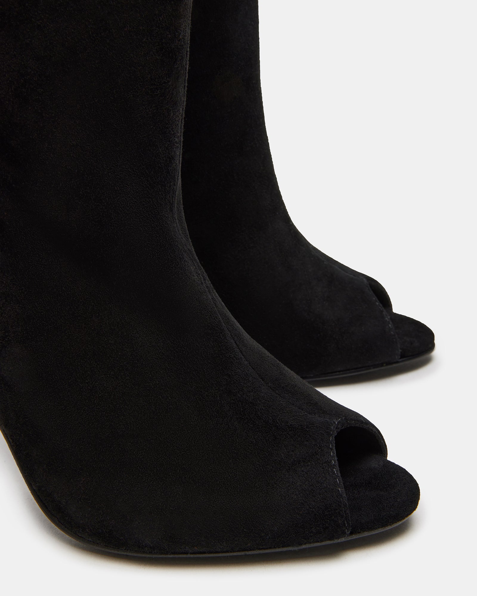 PEGGIE BLACK SUEDE-Cool A Warm