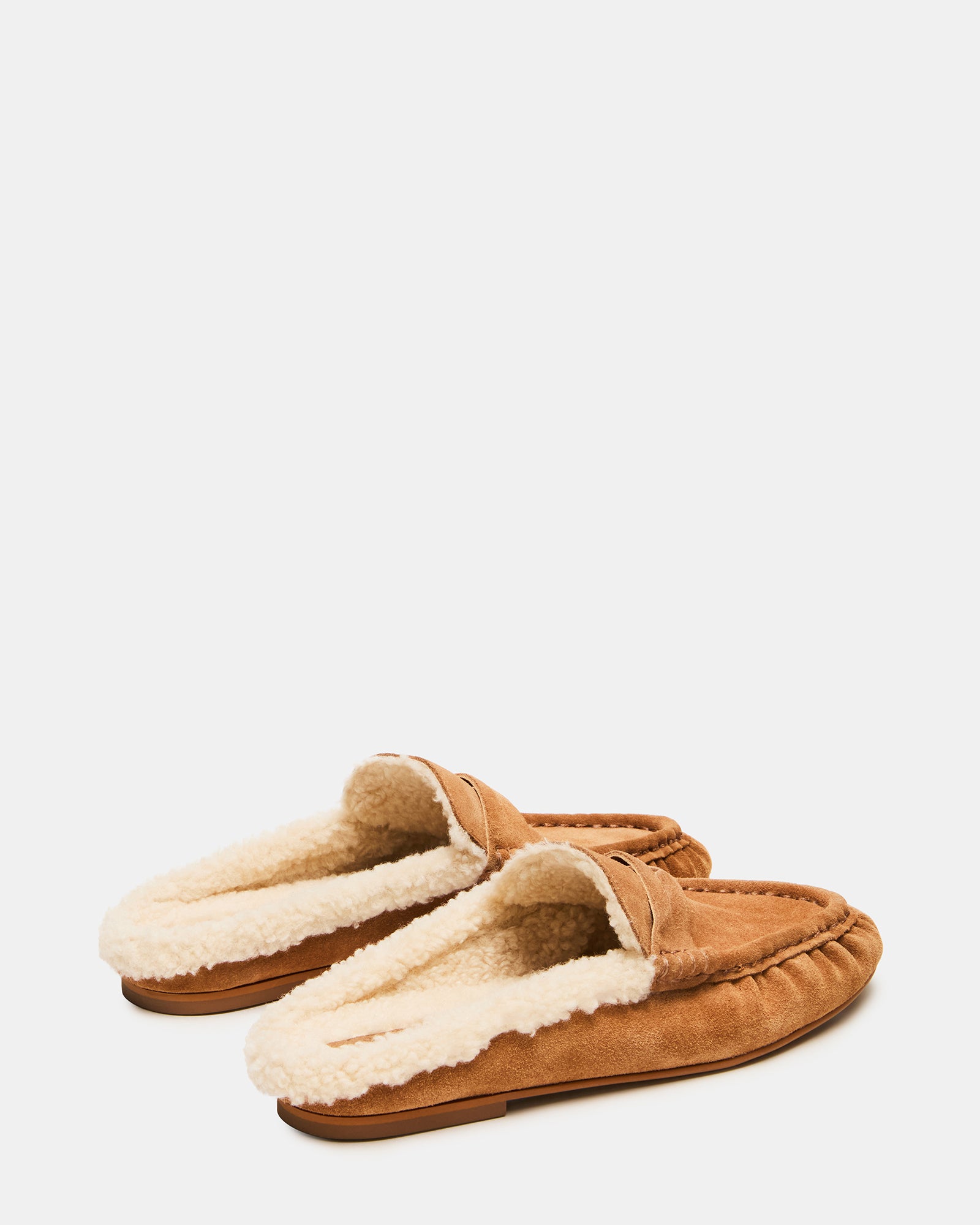 RAFE FAUX FUR TAN SUEDE-Cool A Warm