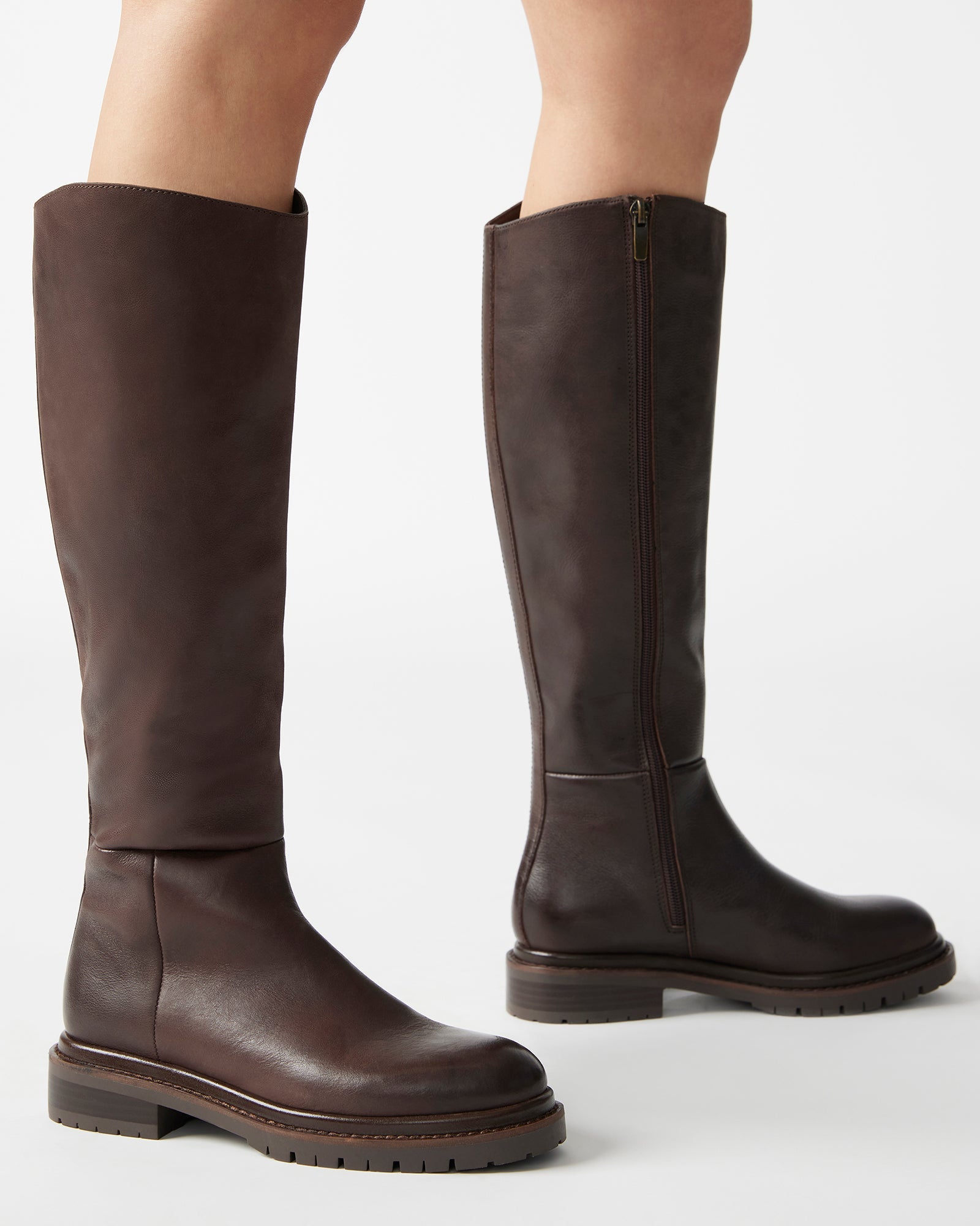 RAPHAELLA BROWN LEATHER - SM REBOOTED-Cool A Warm