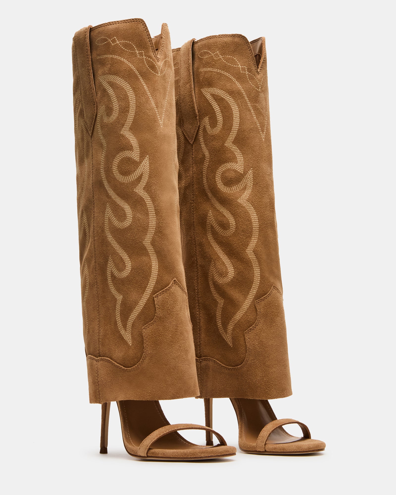RAVINE WESTERN TAN SUEDE-Cool A Warm