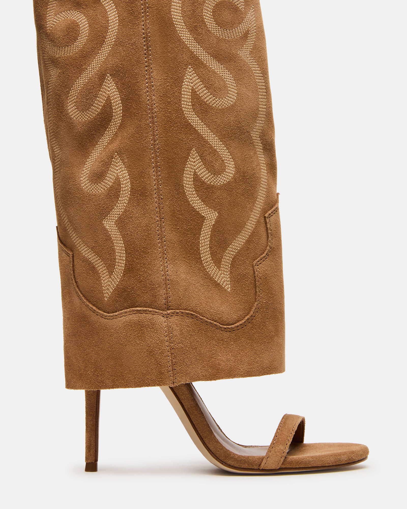 RAVINE WESTERN TAN SUEDE-Cool A Warm
