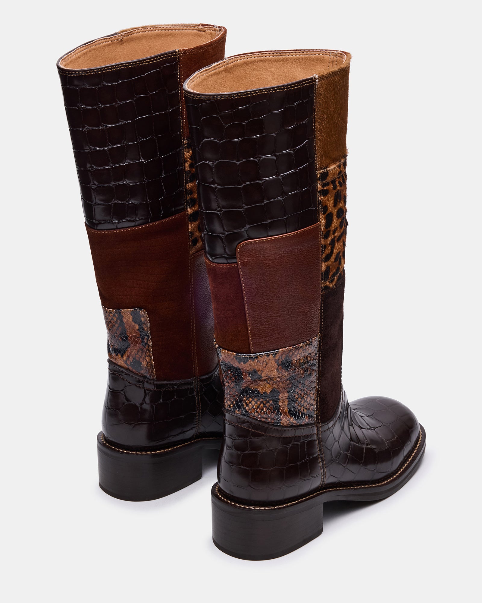 RIGGS BROWN MULTI PATCHES-Cool A Warm