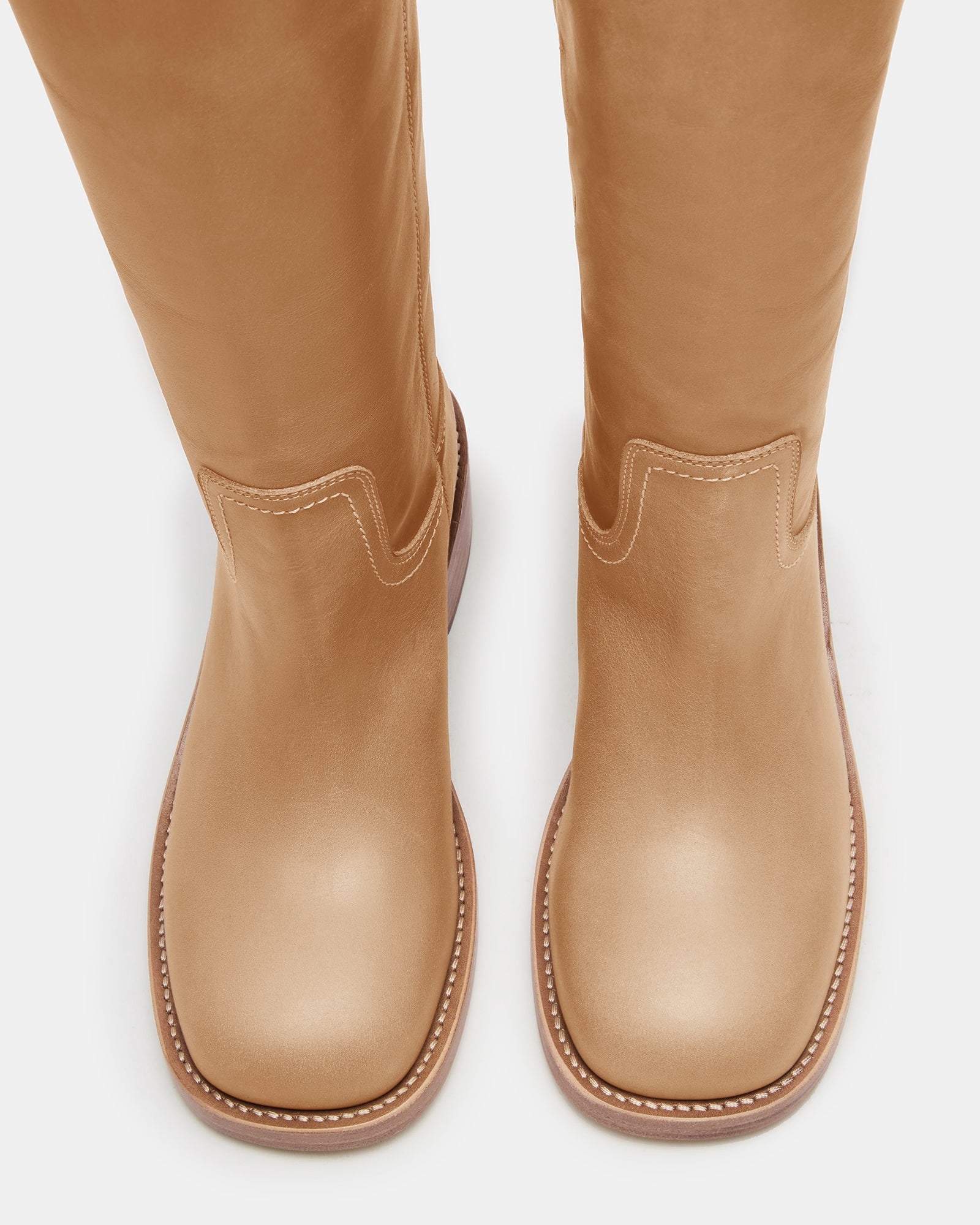 RIGGS BANANA LEATHER WIDE CALF-Cool A Warm