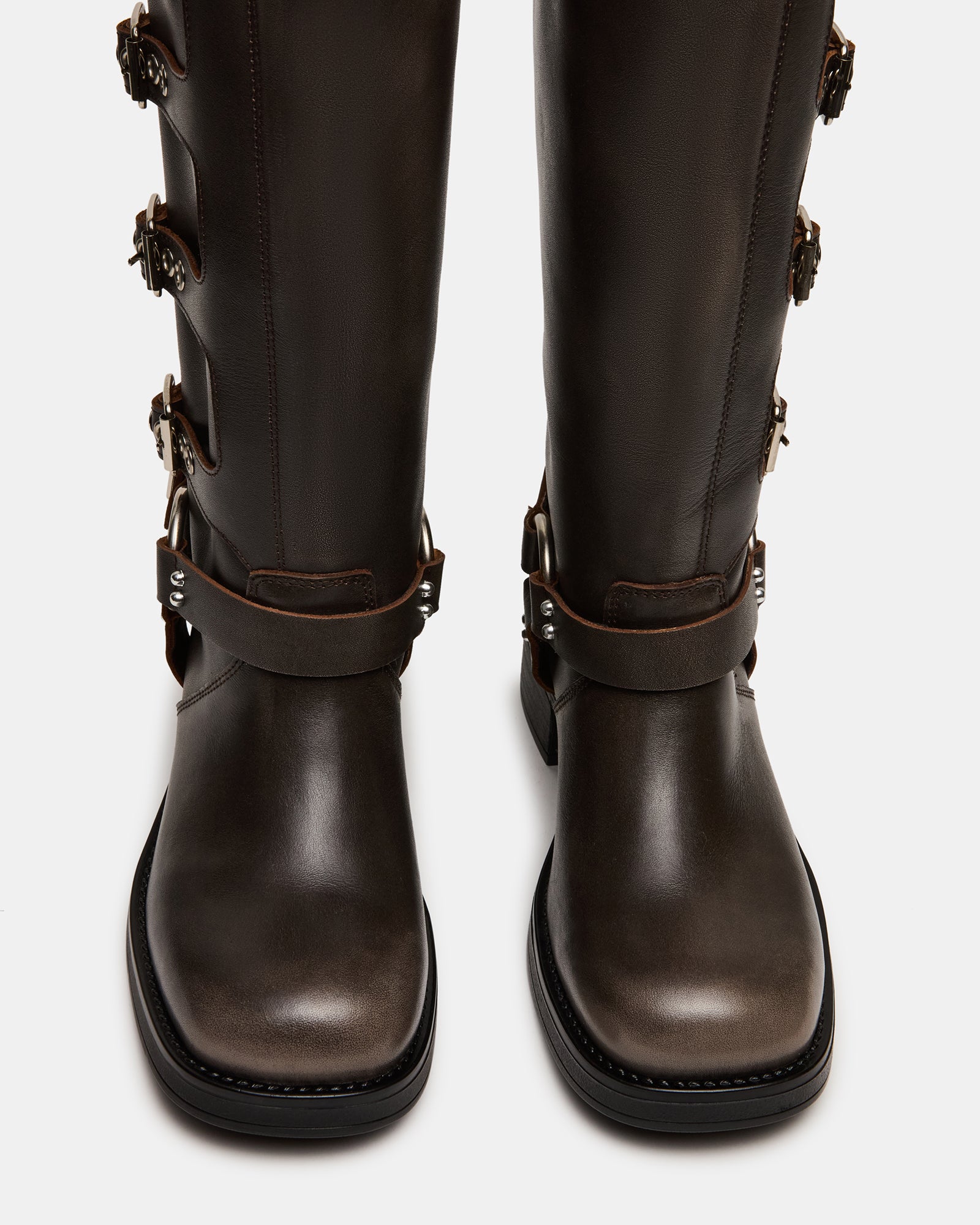 ROCKY BROWN DISTRESSED WIDE CALF-Cool A Warm