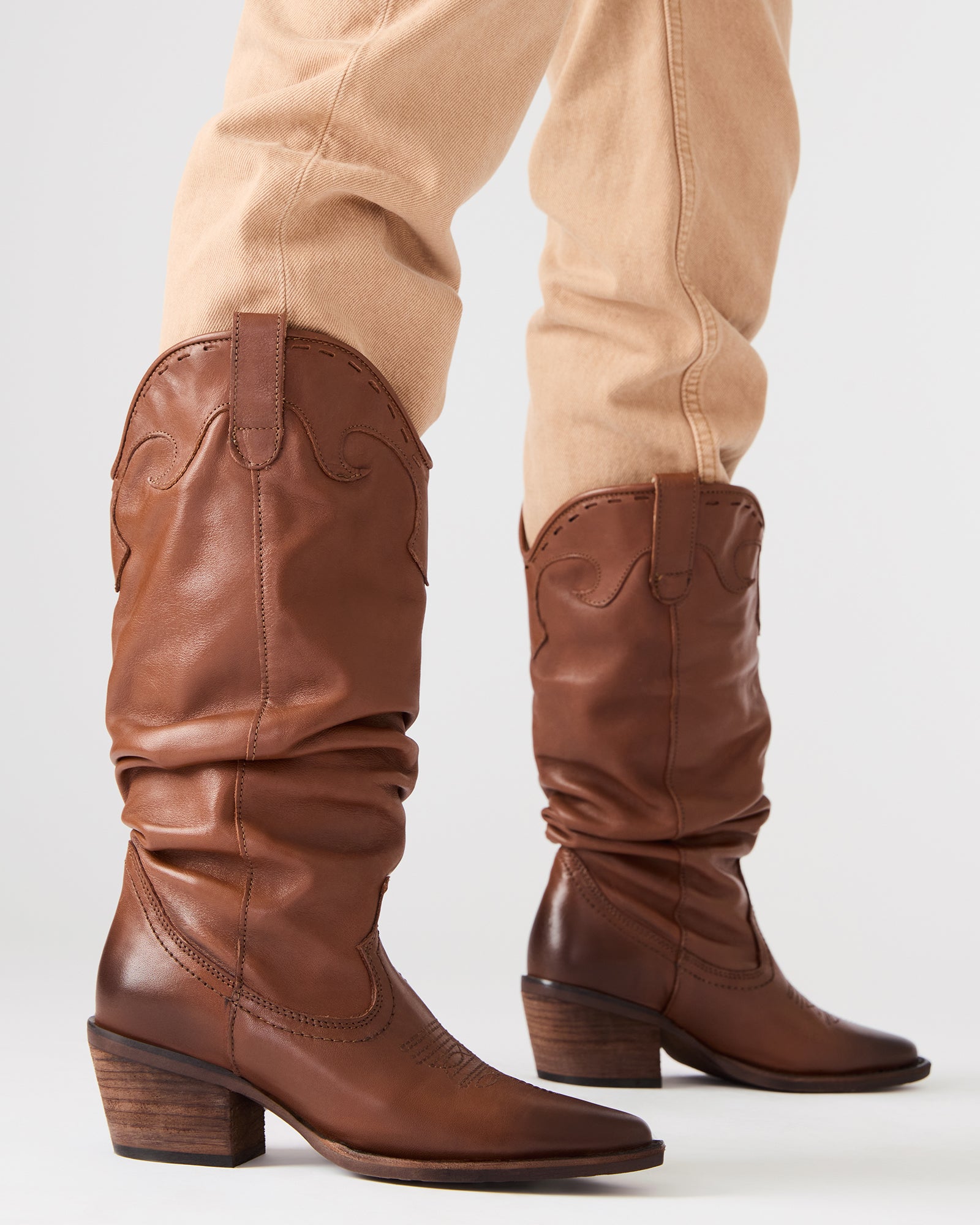 STAGE COGNAC LEATHER-Cool A Warm