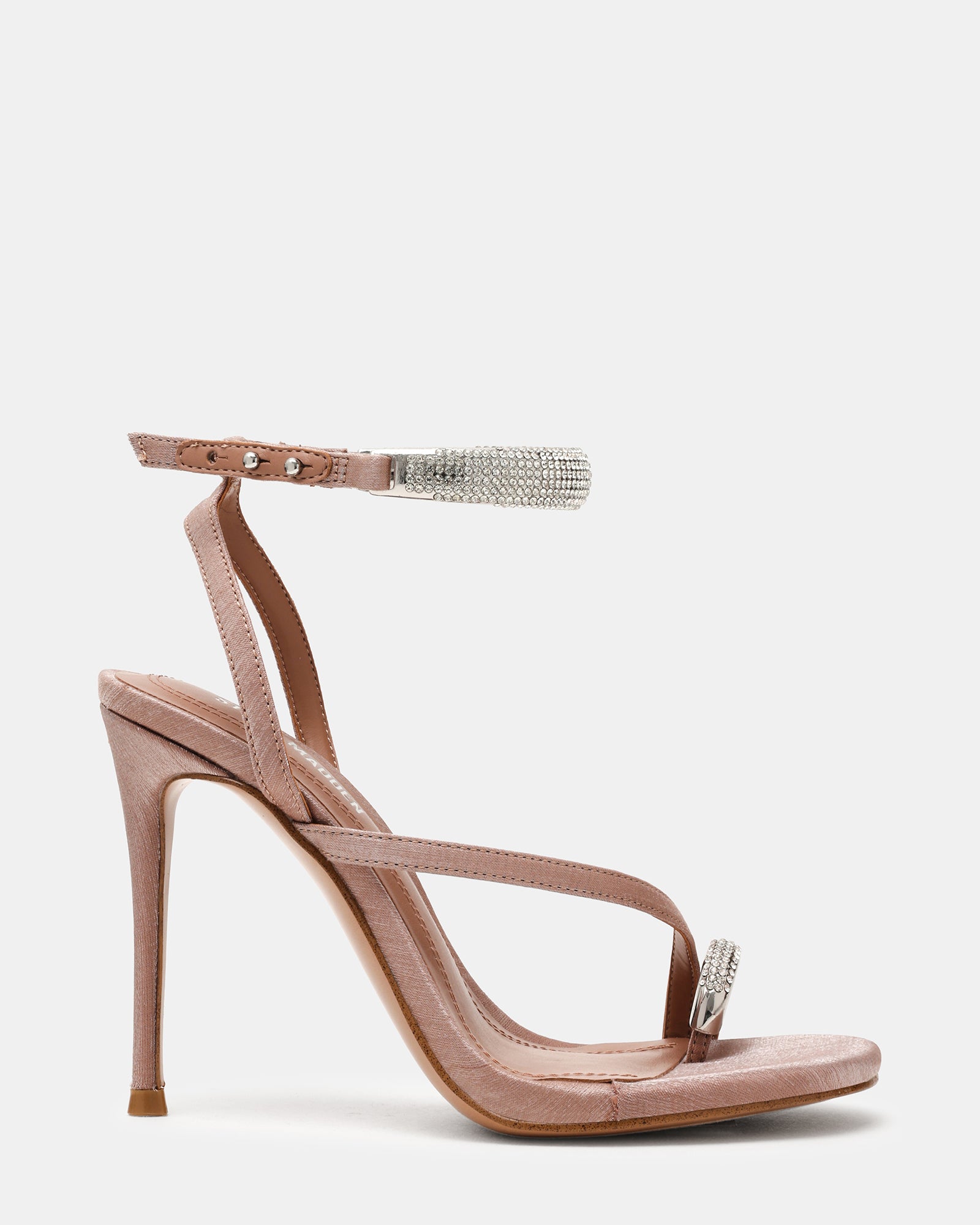 TIA RHINESTONES MOCHA SATIN-Cool A Warm