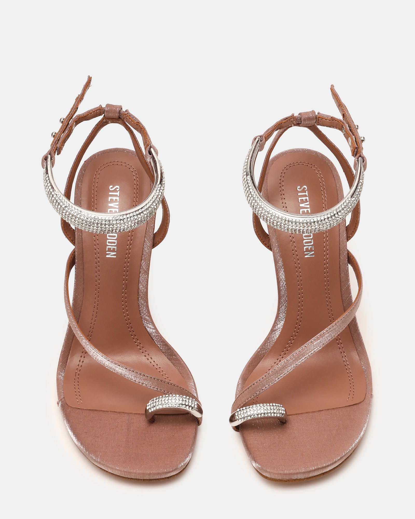 TIA RHINESTONES MOCHA SATIN-Cool A Warm