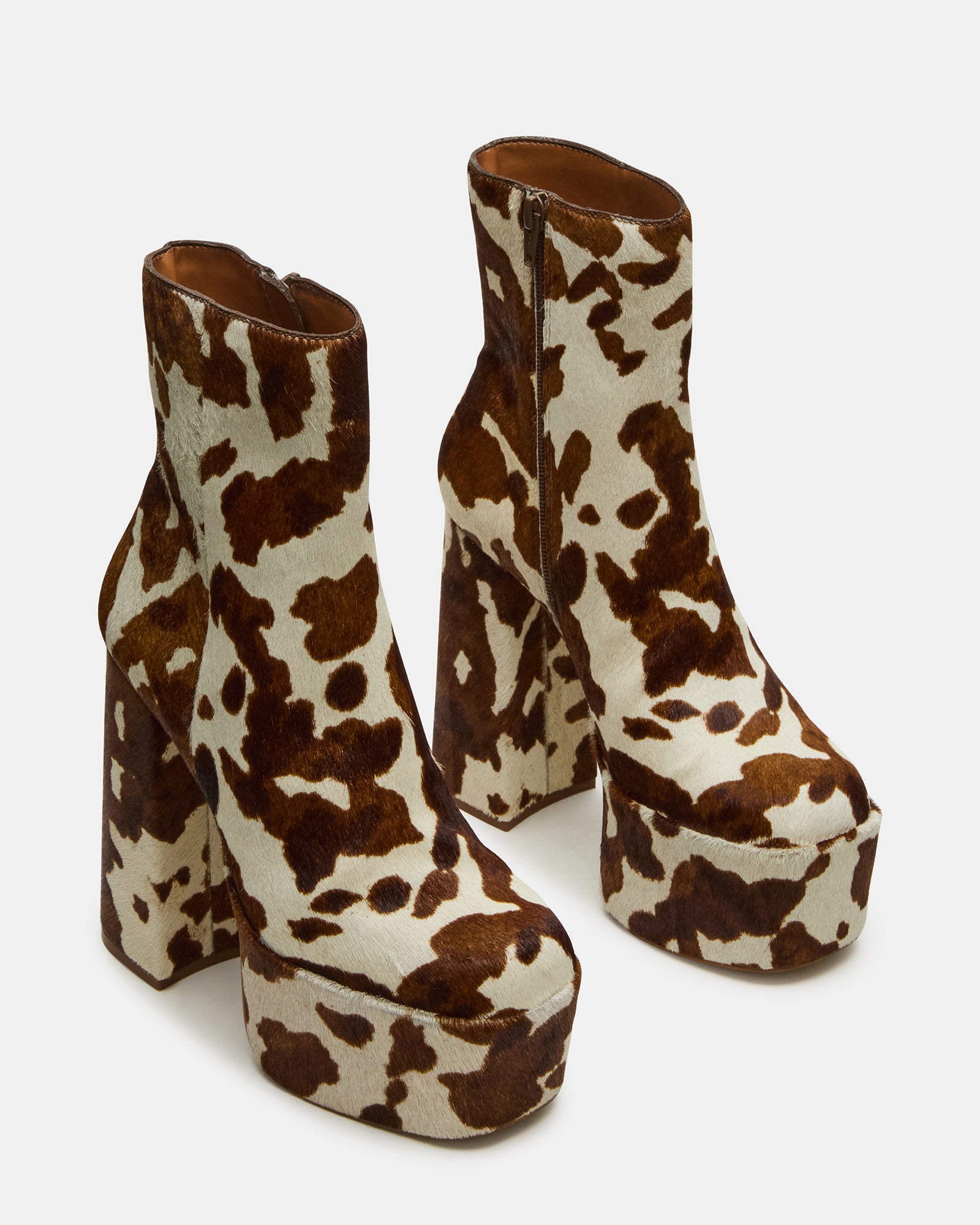 TRILLION BROWN COW PRINT-Cool A Warm