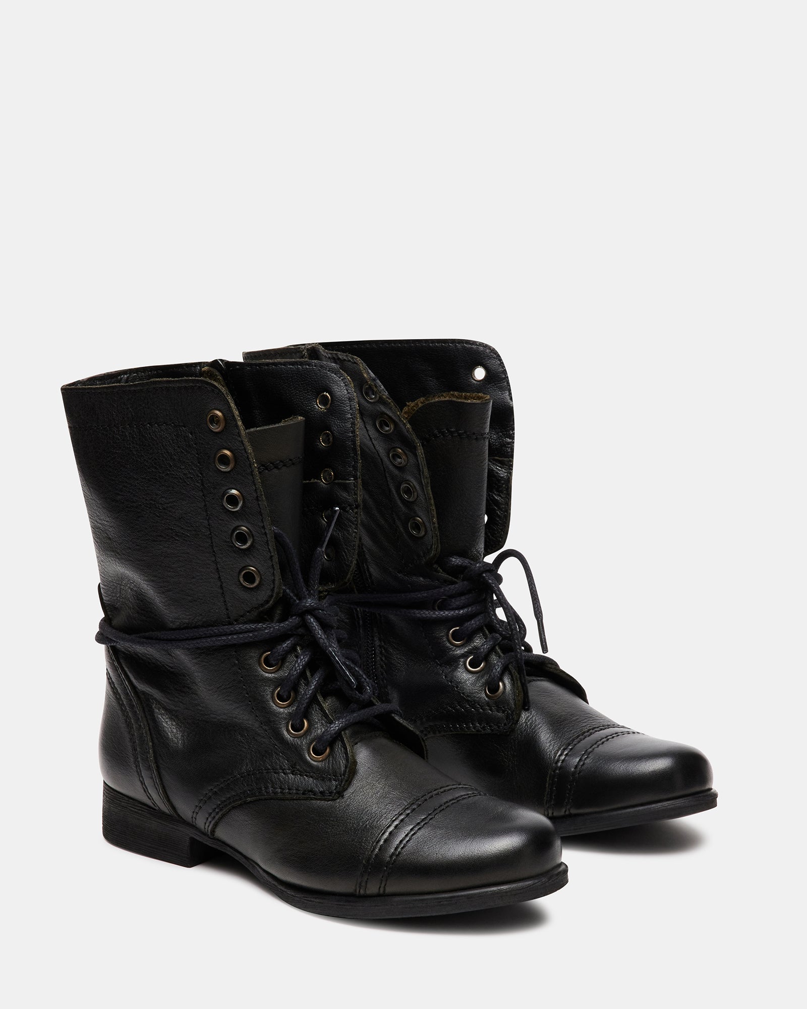 TROOPA BLACK LEATHER - SM REBOOTED-Cool A Warm