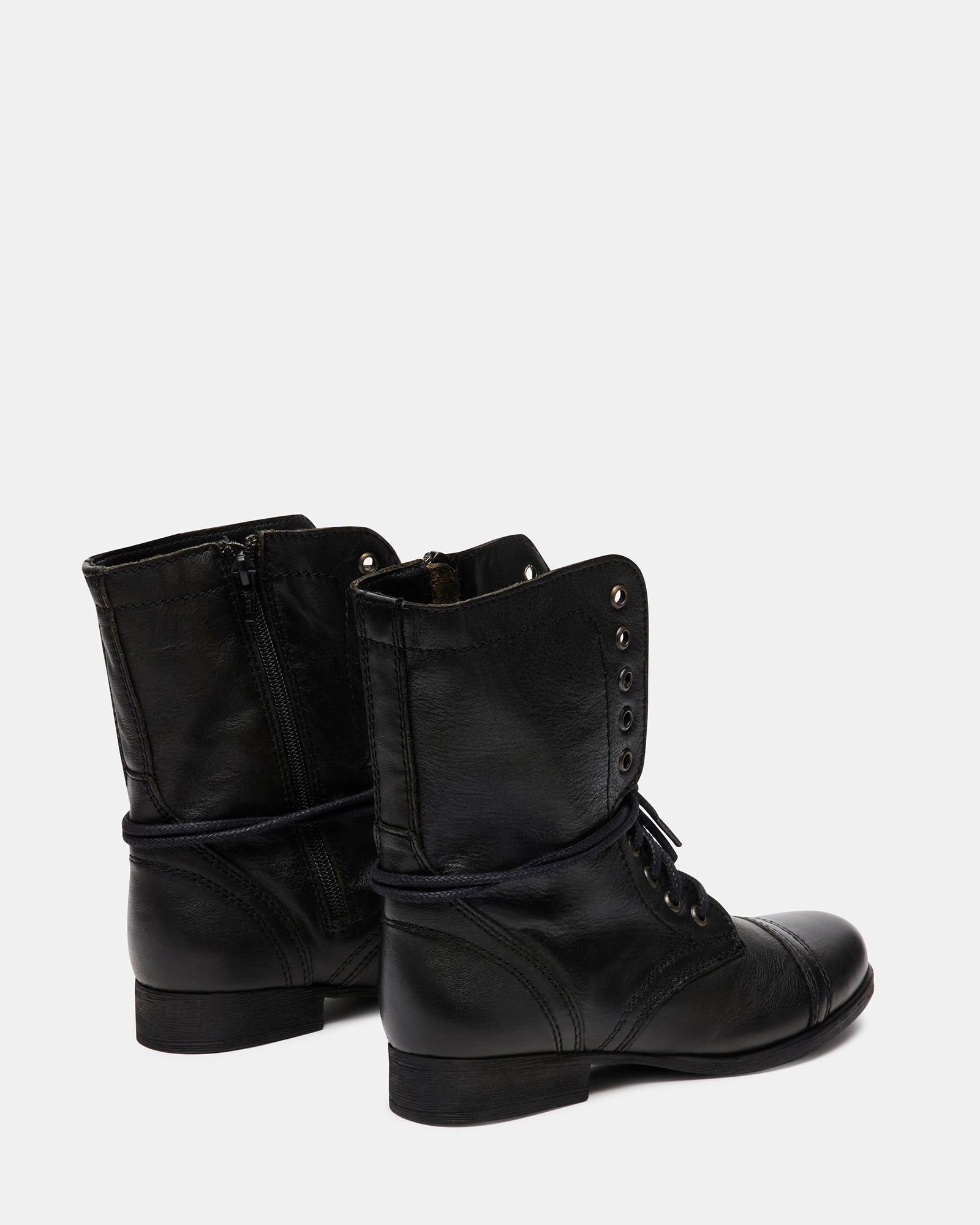 TROOPA BLACK LEATHER - SM REBOOTED-Cool A Warm