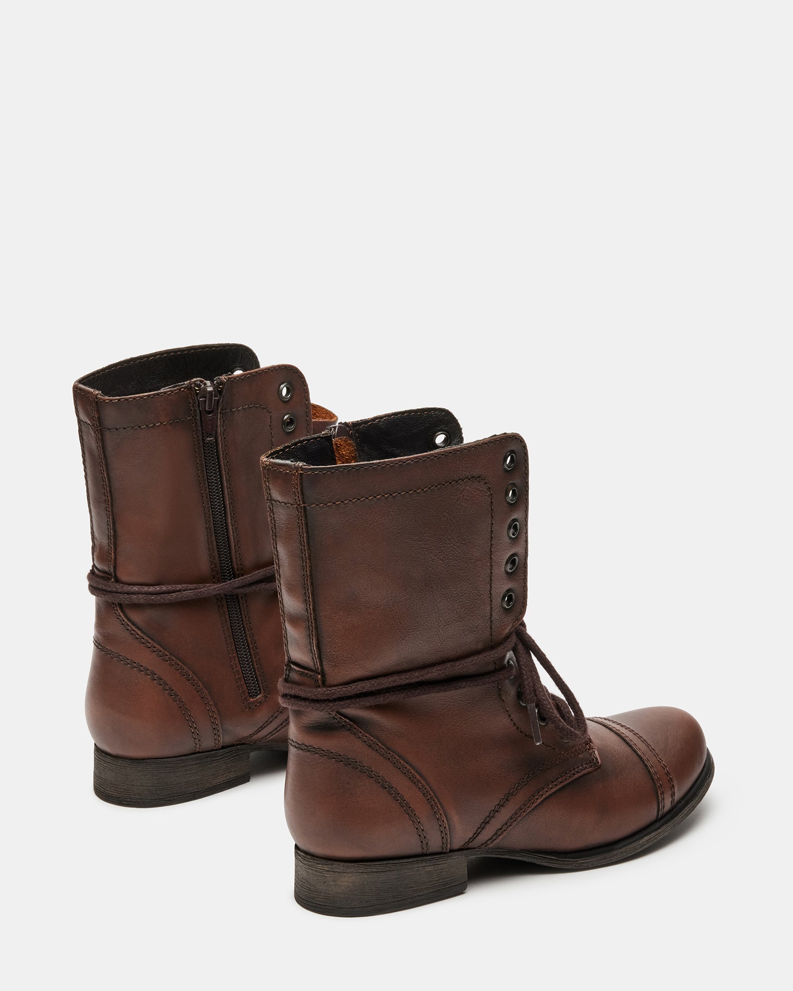 TROOPA BROWN LEATHER - SM REBOOTED-Cool A Warm