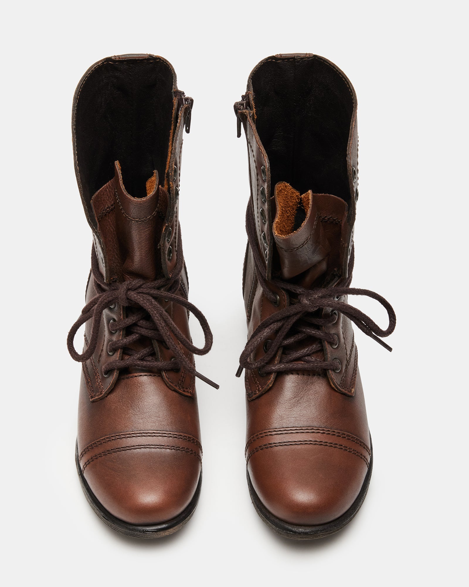 TROOPA BROWN LEATHER - SM REBOOTED-Cool A Warm