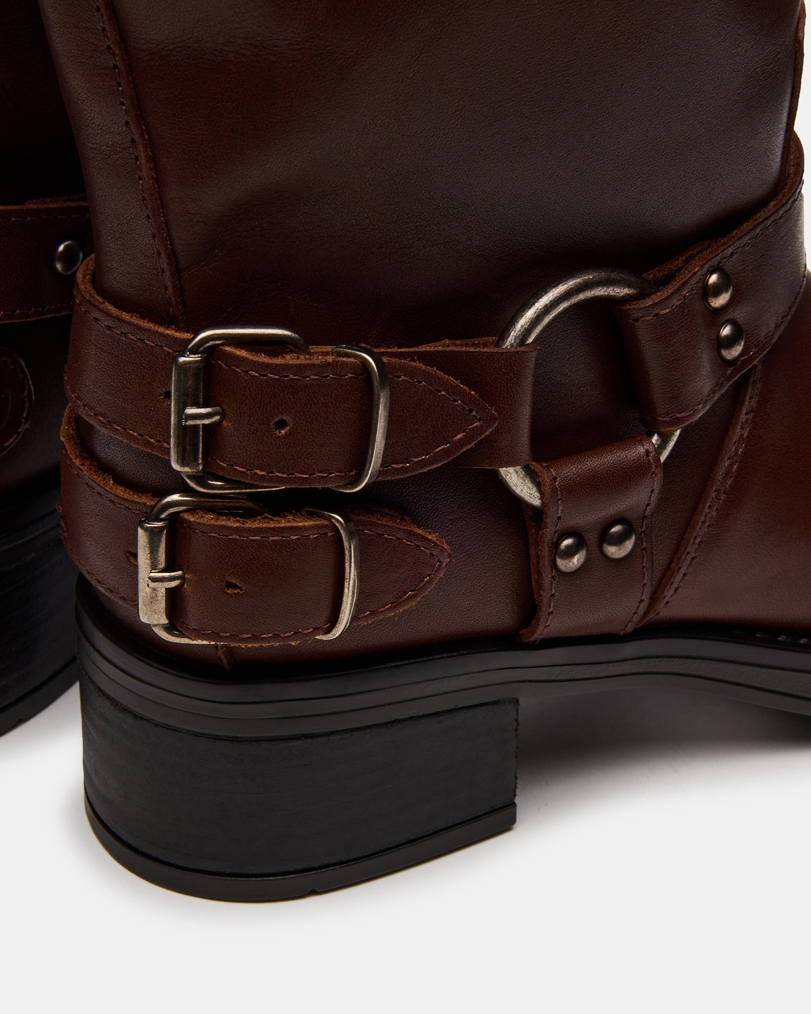 ASTOR BROWN LEATHER WIDE CALF-Cool A Warm