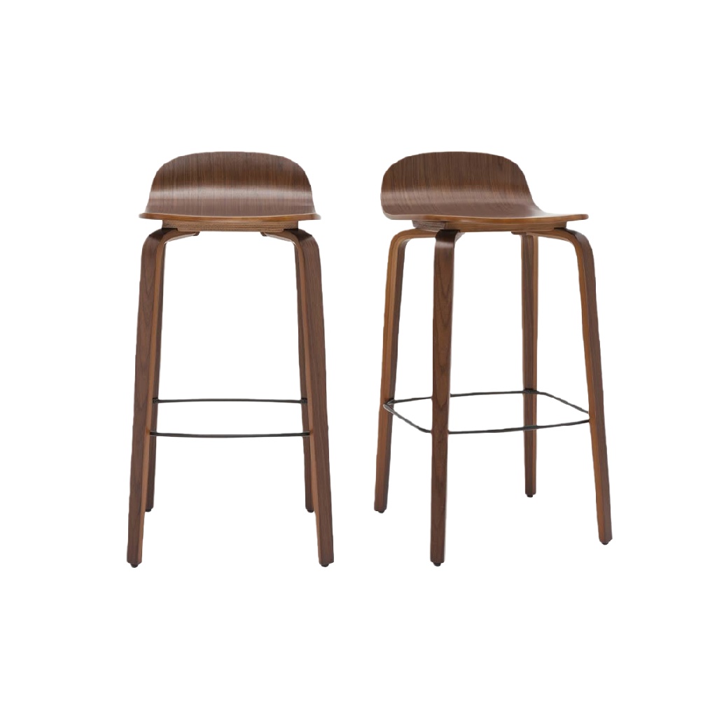 Tabourets de Bar Modernes Set de 2-ecostyLe.store