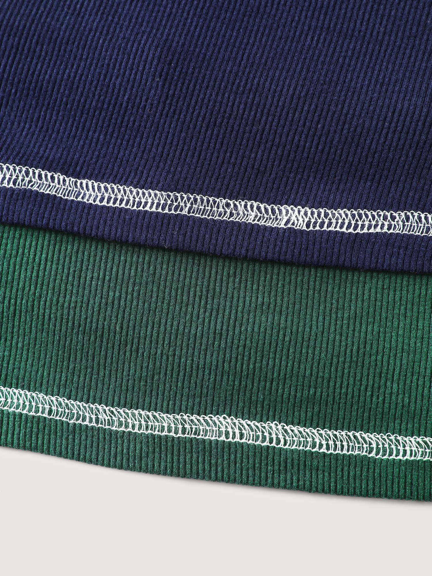 Supersoft Scoop Neckline Contrast Tank Top-Sweetccc