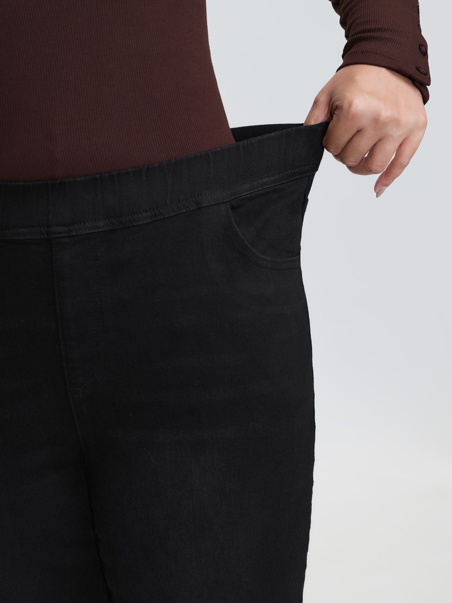 Supersoft Stretchy Flared Jeans-Sweetccc