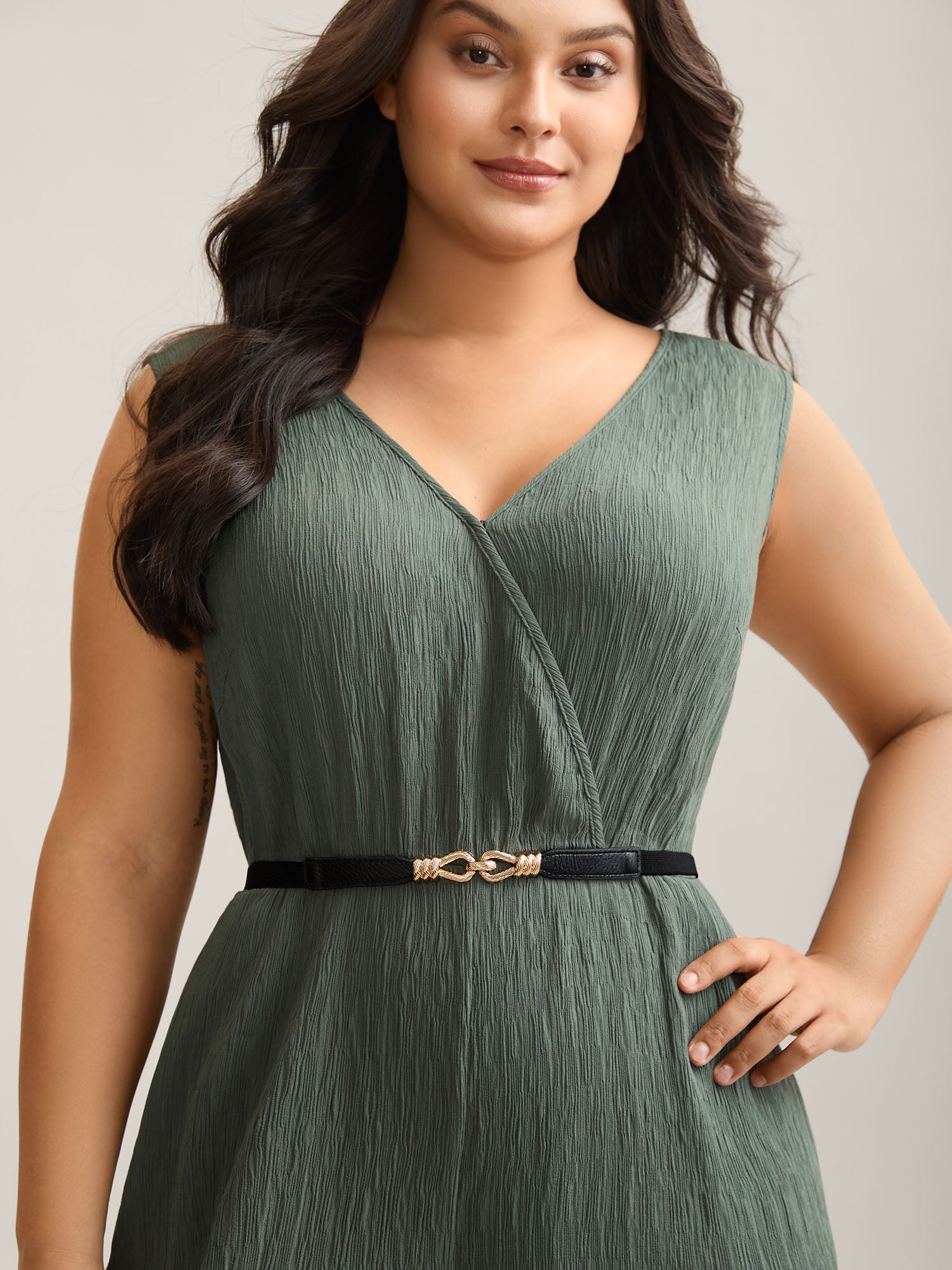 Loops Gold-Tone Everyday Belt-Sweetccc