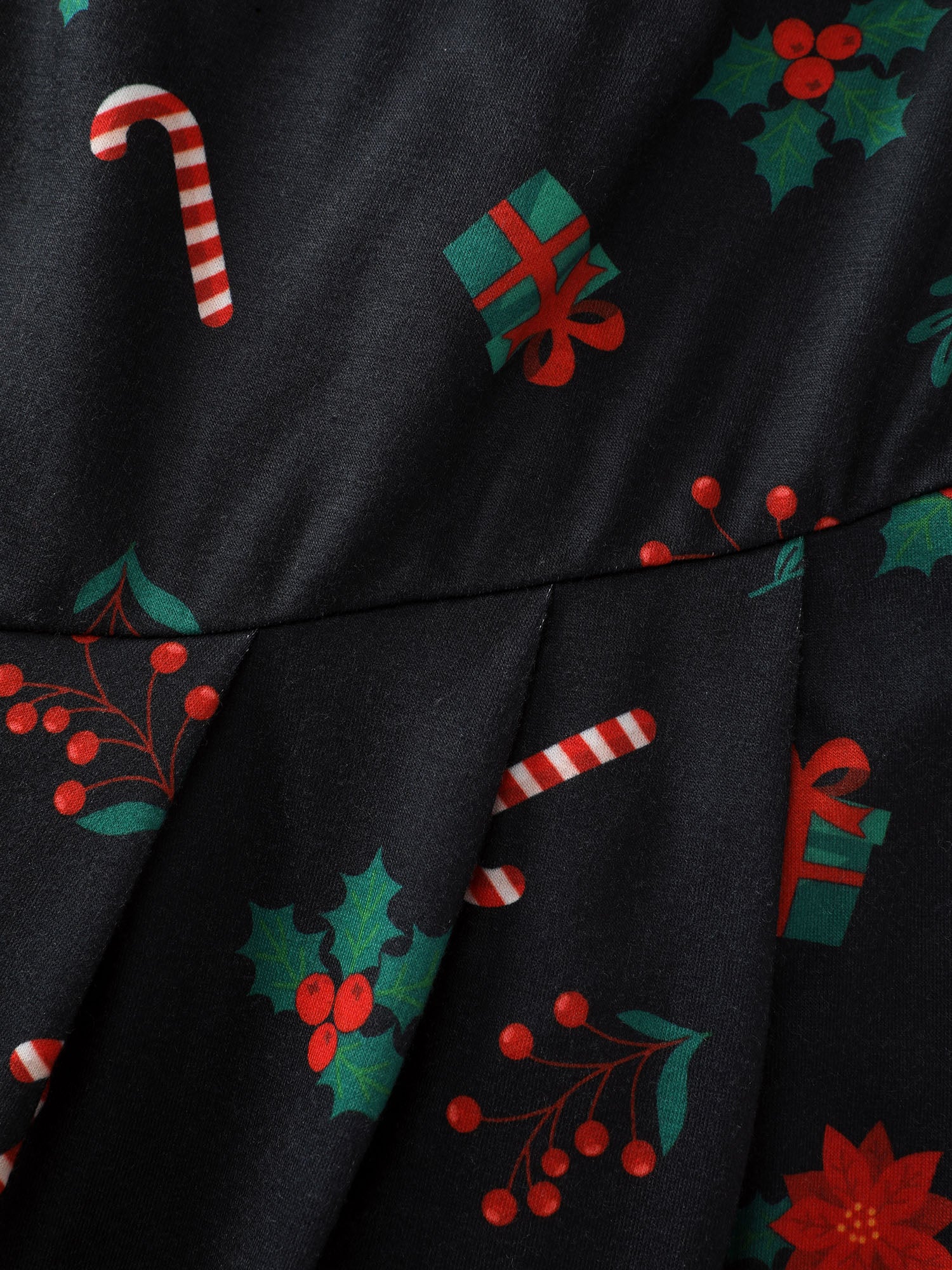 Holiday Candy Stretchy Overall Jumpsuit-Sweetccc