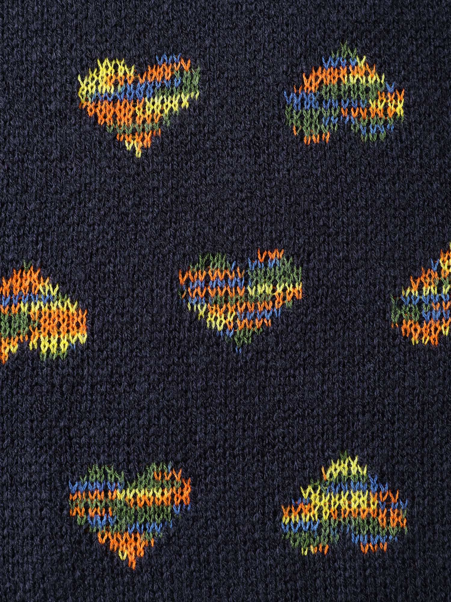 Happy Hearts Gradual Color Change Pullover-Sweetccc