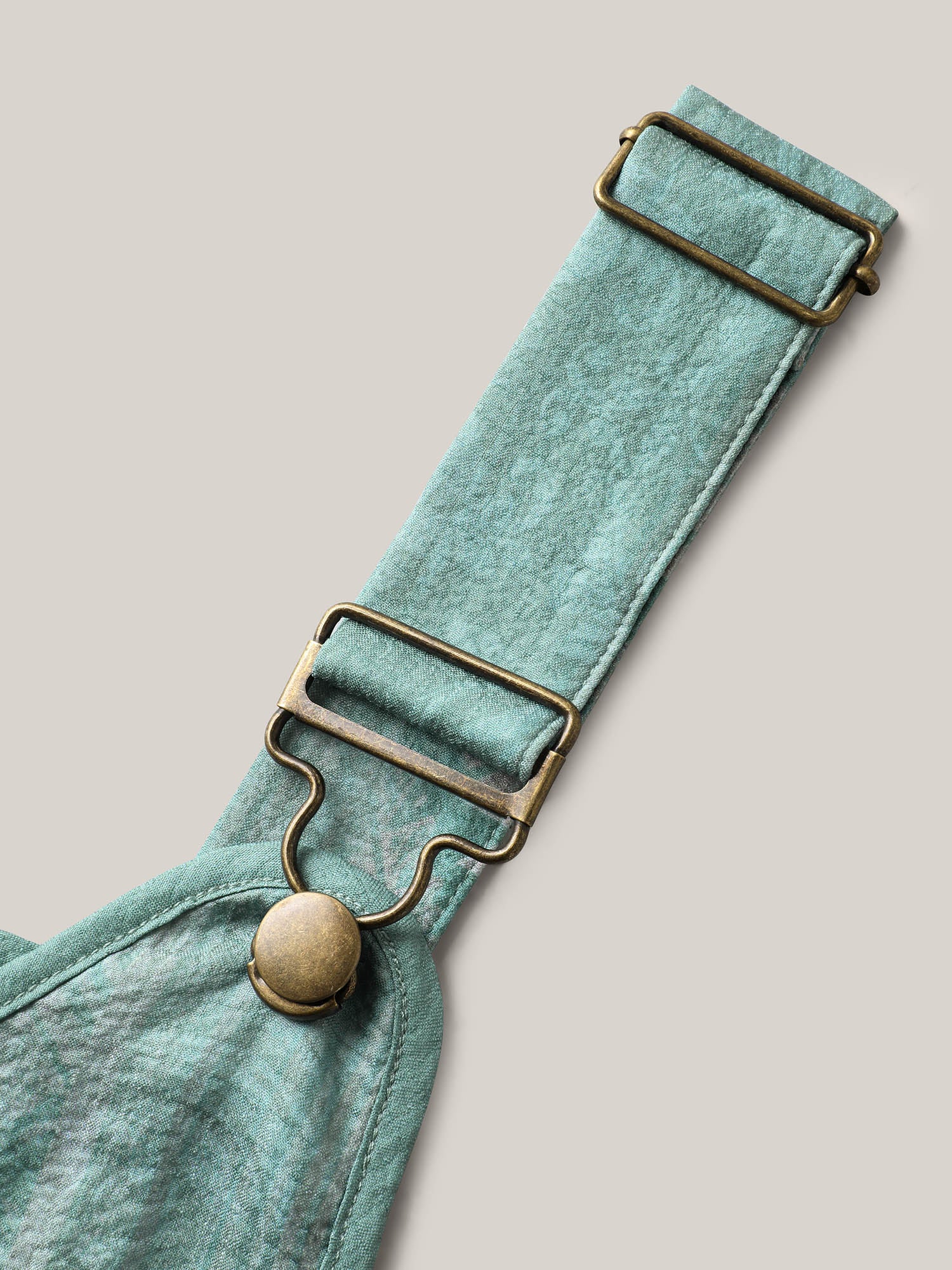 Floral Boho Print Overall Straps Romper-Sweetccc