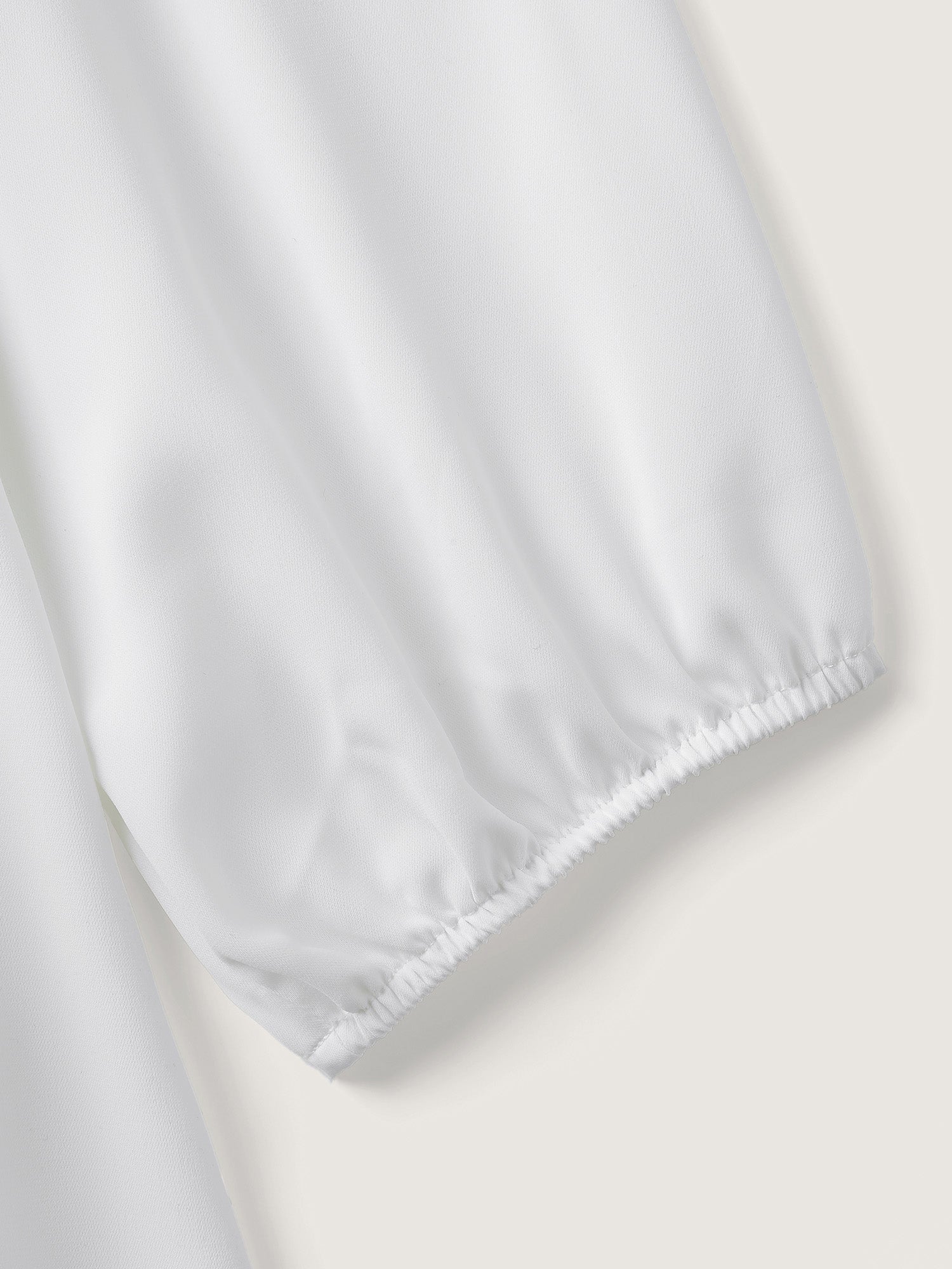 Houndstooth Pattern Color Contrast Blouse-Sweetccc