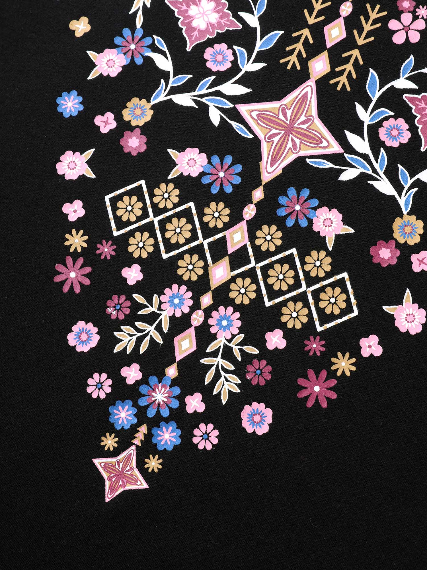 Stretchy Boho Print Tank Top-Sweetccc