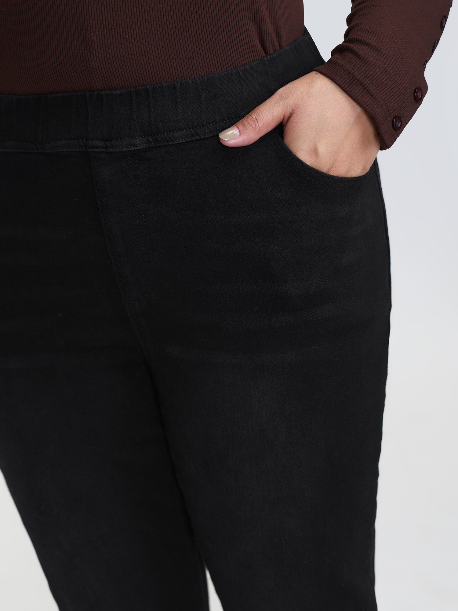 Supersoft Stretchy Flared Jeans-Sweetccc
