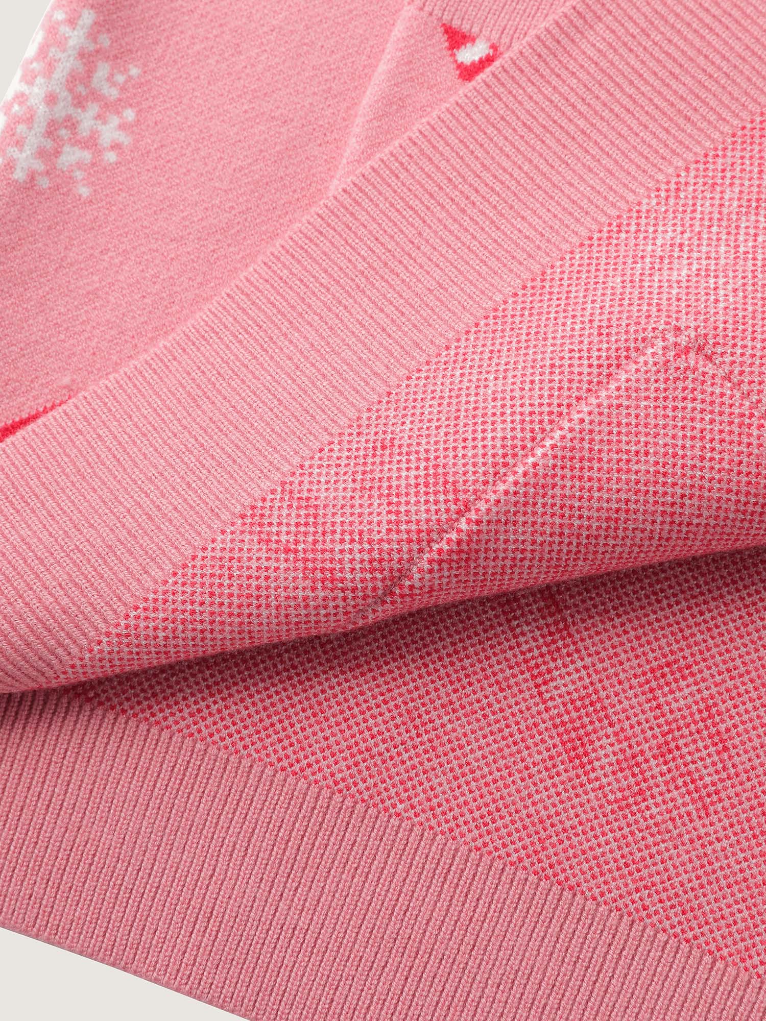 Holiday Candy Patch Pockets Knit Cardigan-Sweetccc