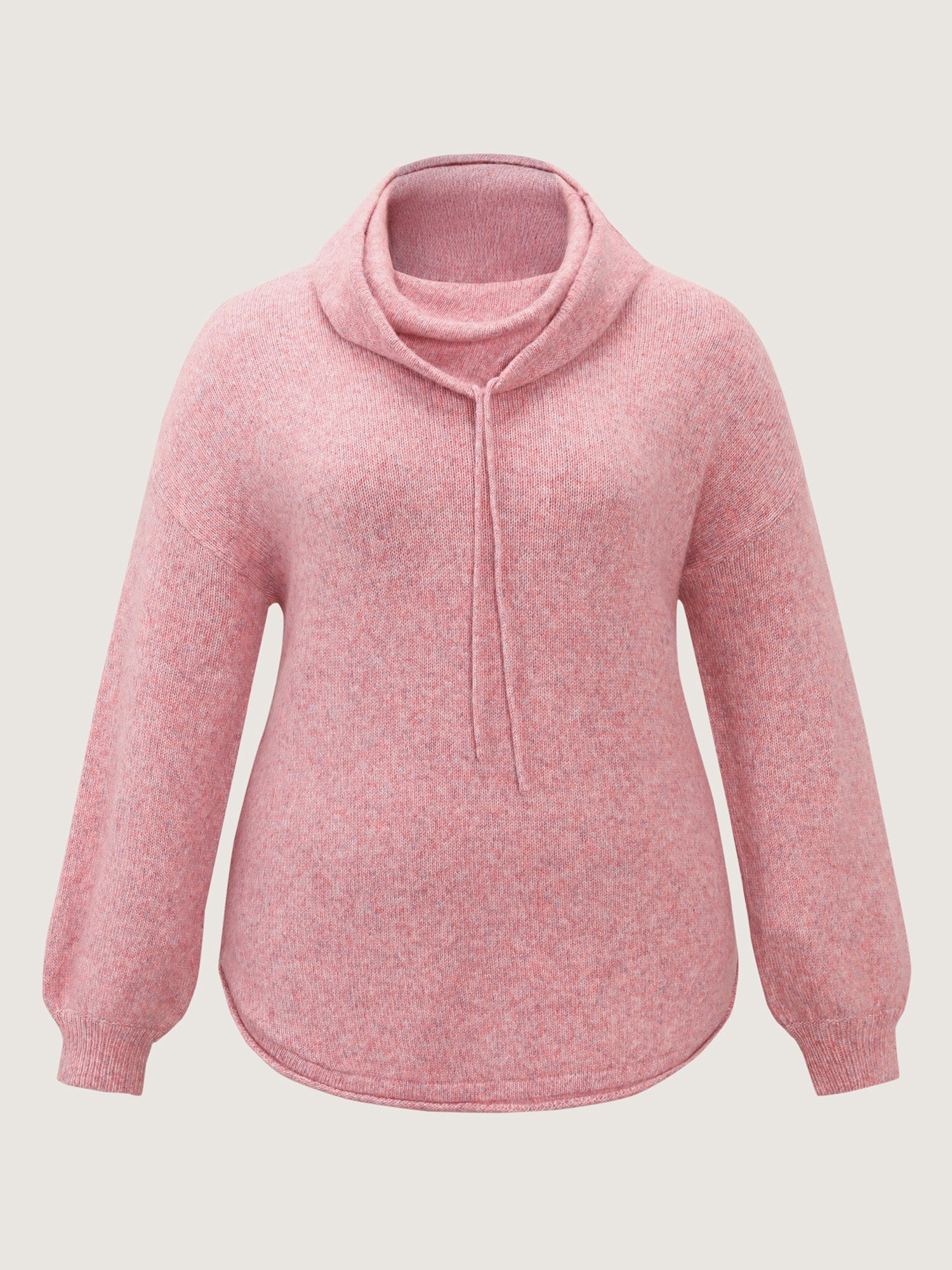 Supersoft Turtleneck Balloon Sleeve Pullover-Sweetccc