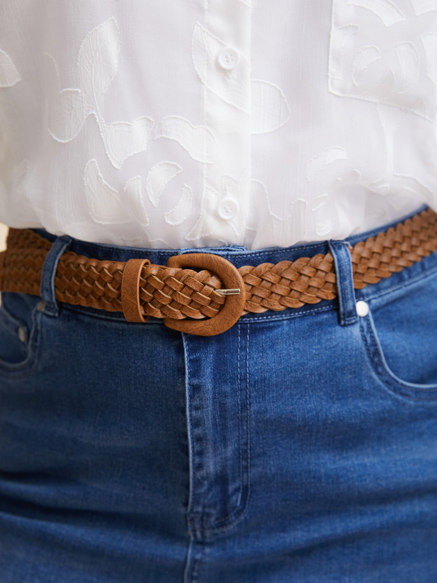 Solid Woven Belt-Sweetccc