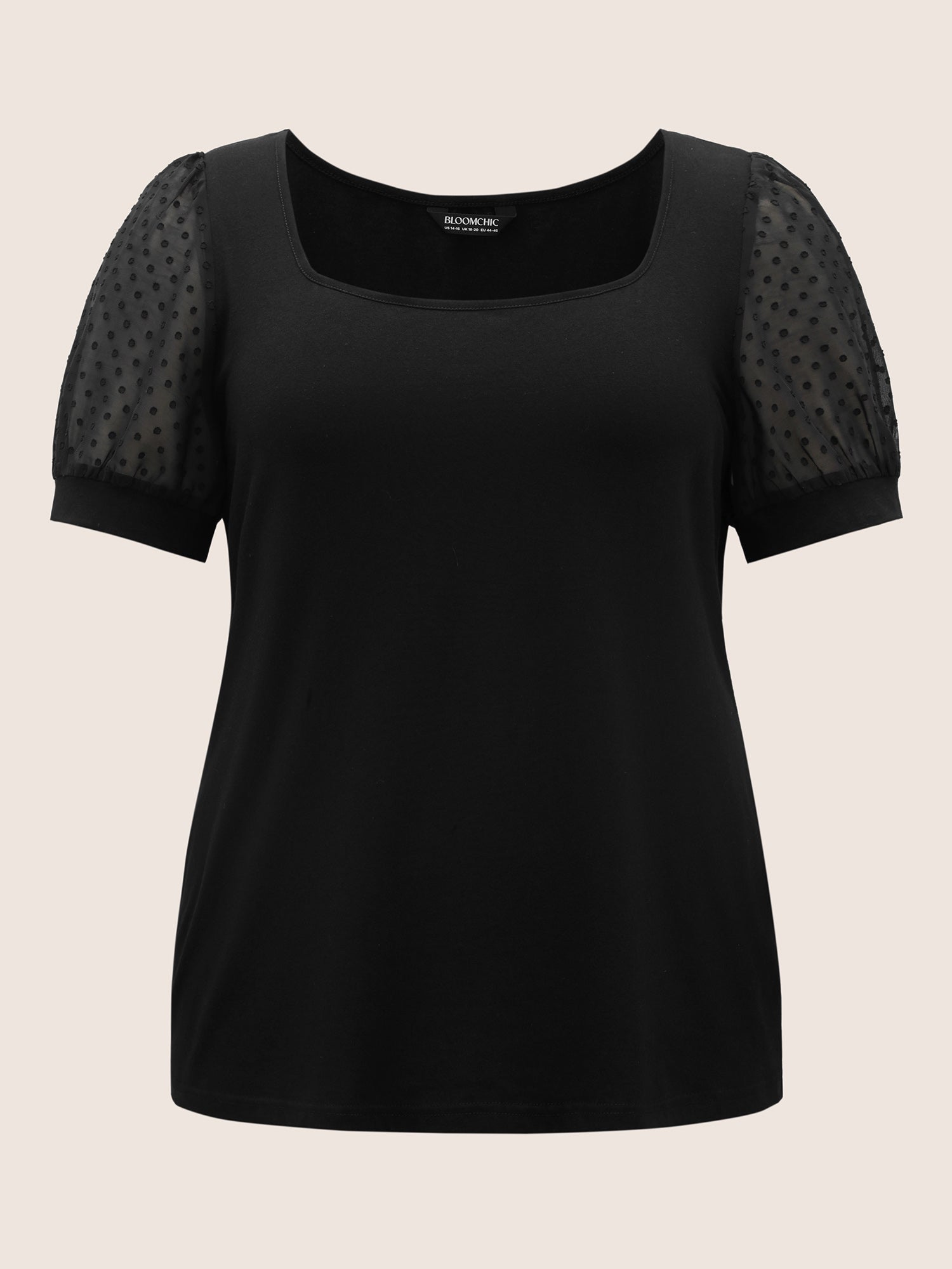 Jacquard Decor Cotton Top-Sweetccc