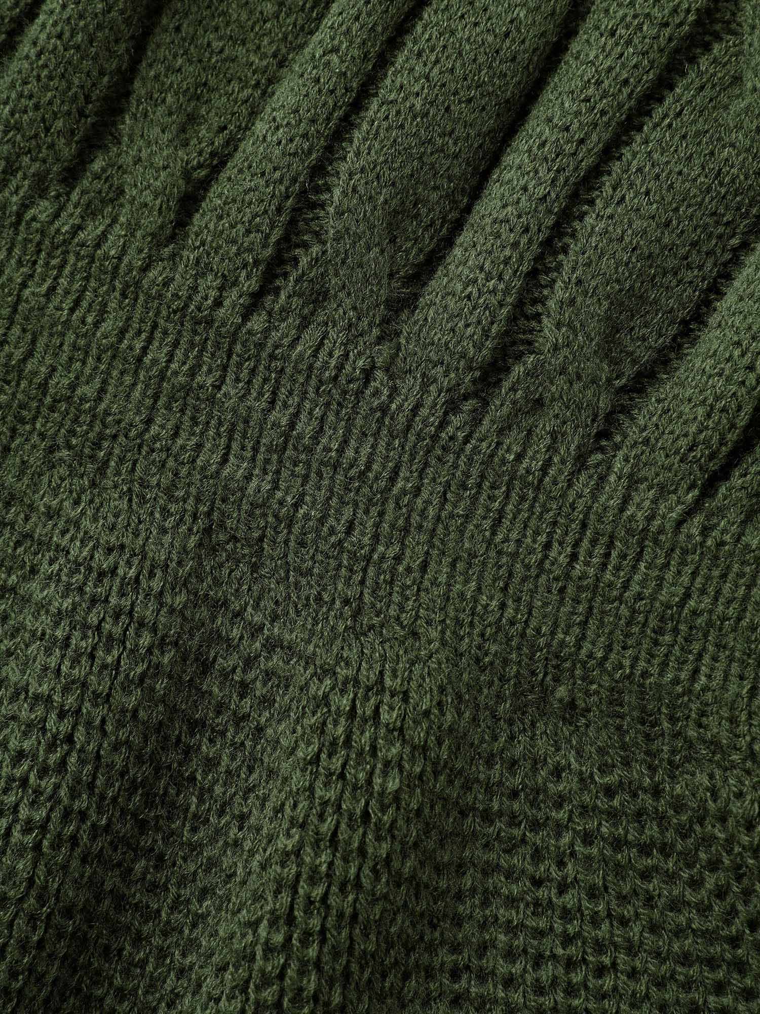 Texture Cable Knit Button Detail Pullover-Sweetccc