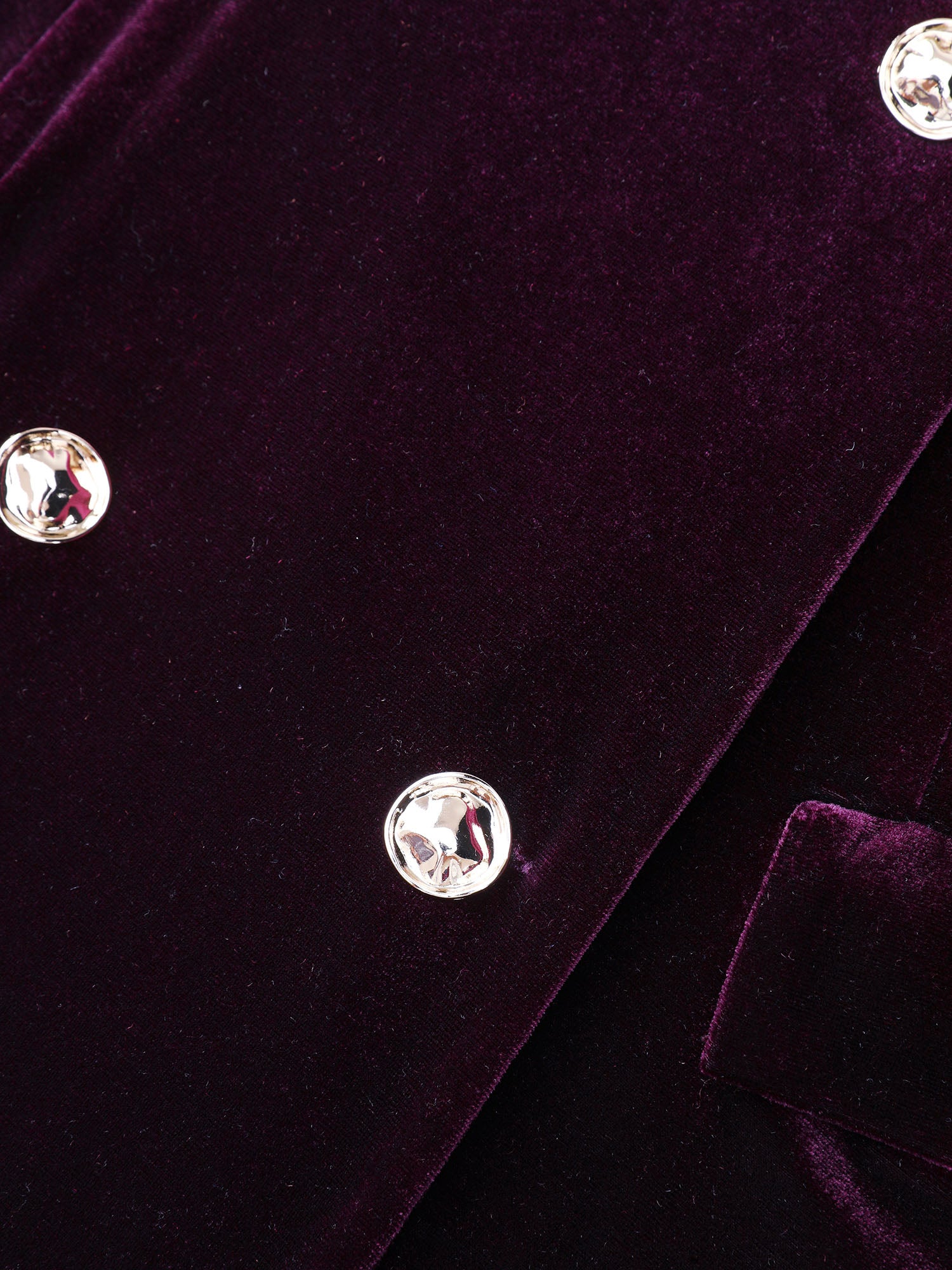 Velvet Stretchy Button Blazer Midi Dress-Sweetccc