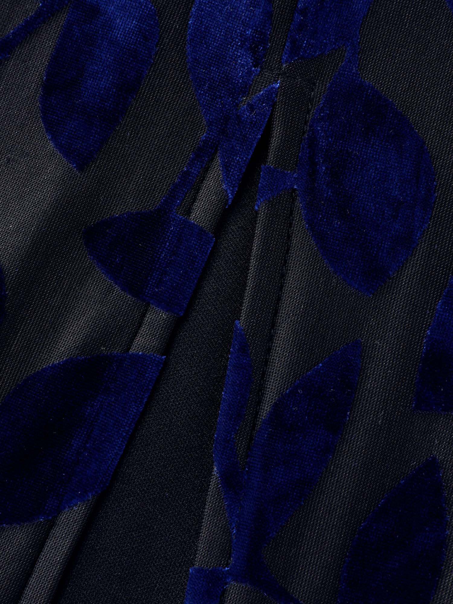 Velvet Laser Cut Faux Wrap Midi Dress-Sweetccc