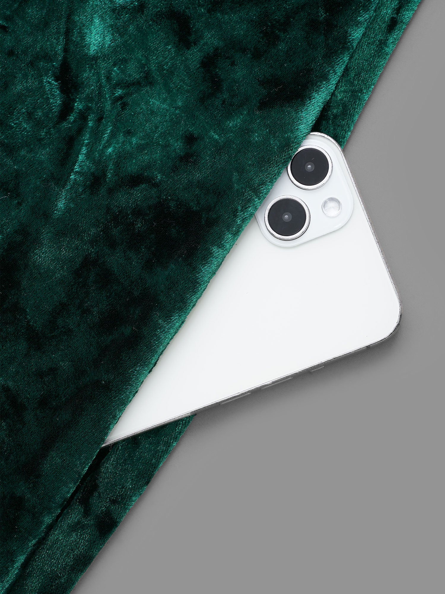 Velvet Surplice Neckline Ruffle Sleeves Midi Dress-Sweetccc