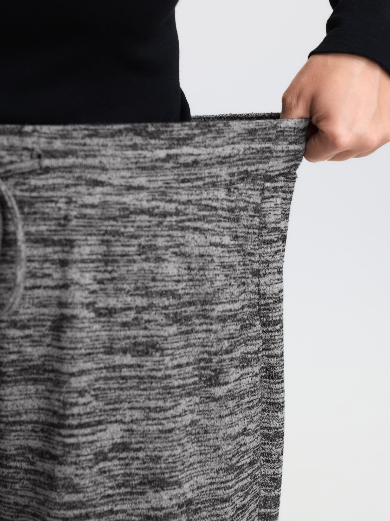 Heather Drawstring Loose Lounge Bottoms-Sweetccc