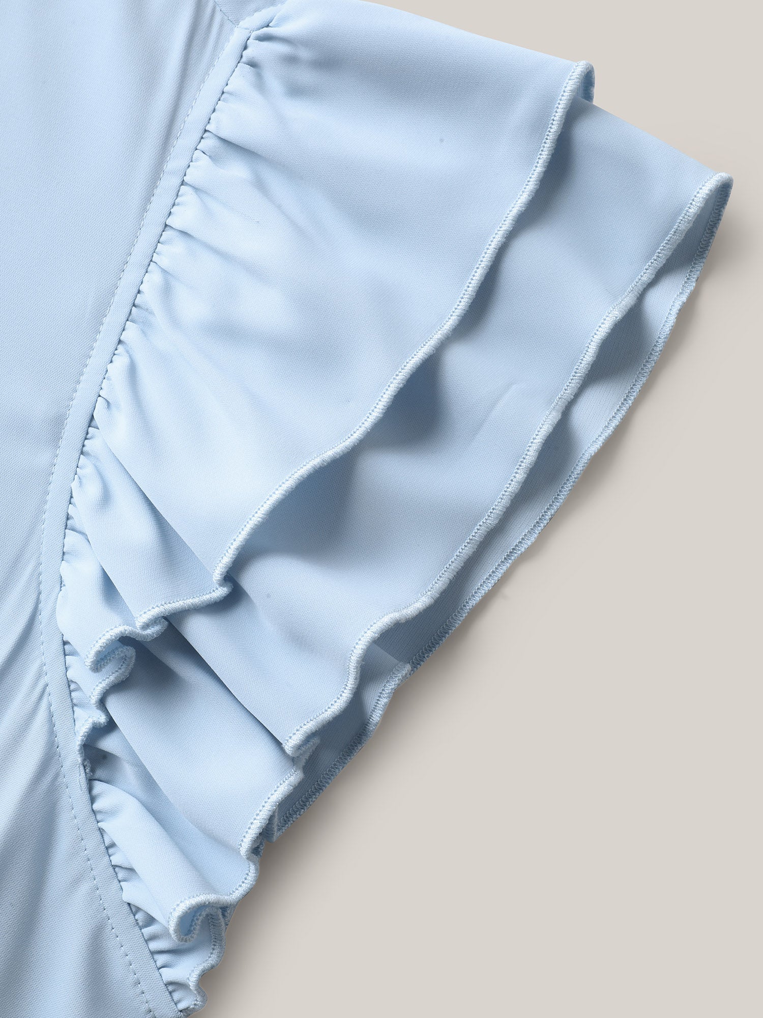 Twist Front Woven A-Line Midi Dress-Sweetccc