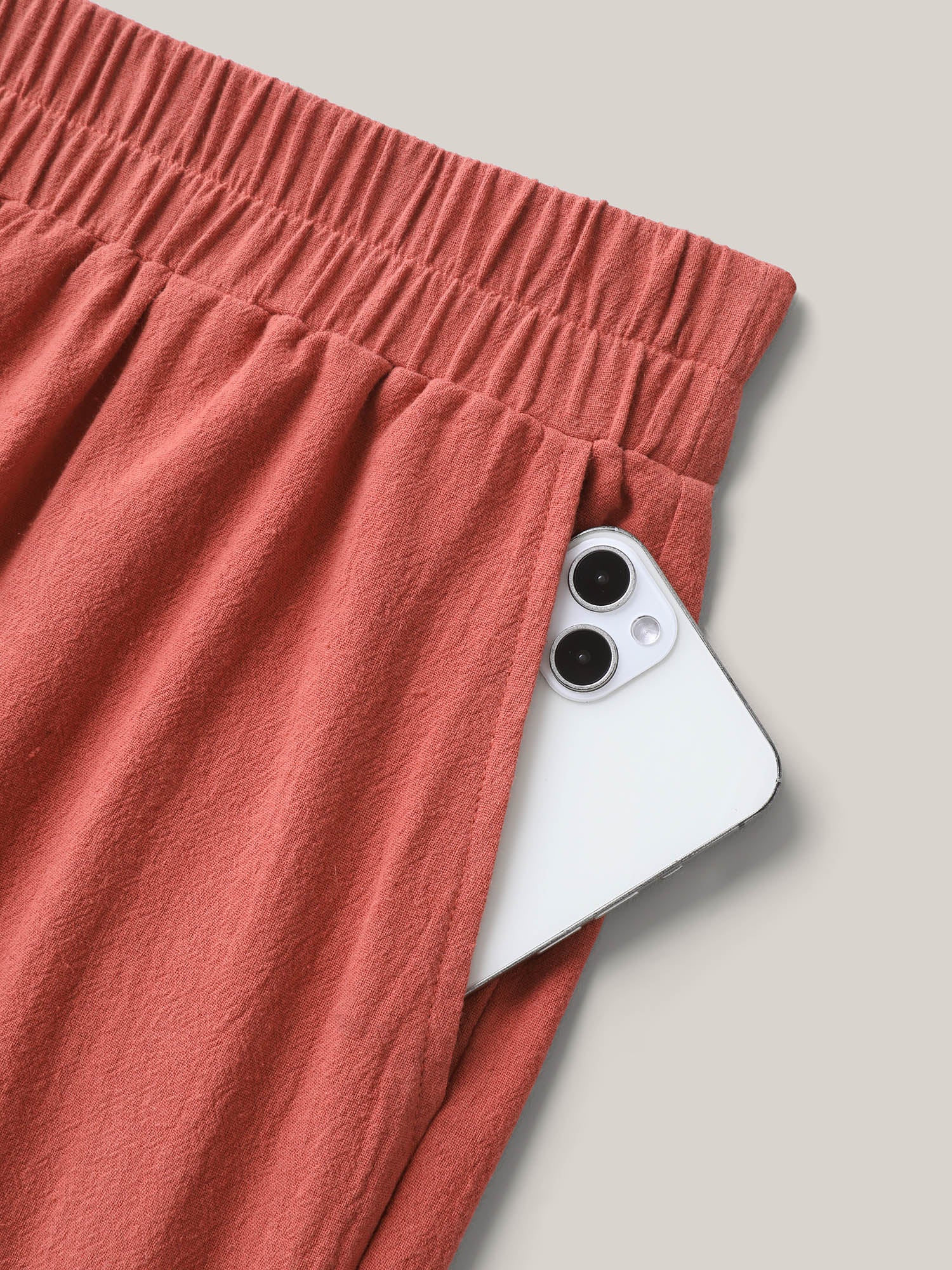 Lace Trim Waist-Tie Shorts-Sweetccc