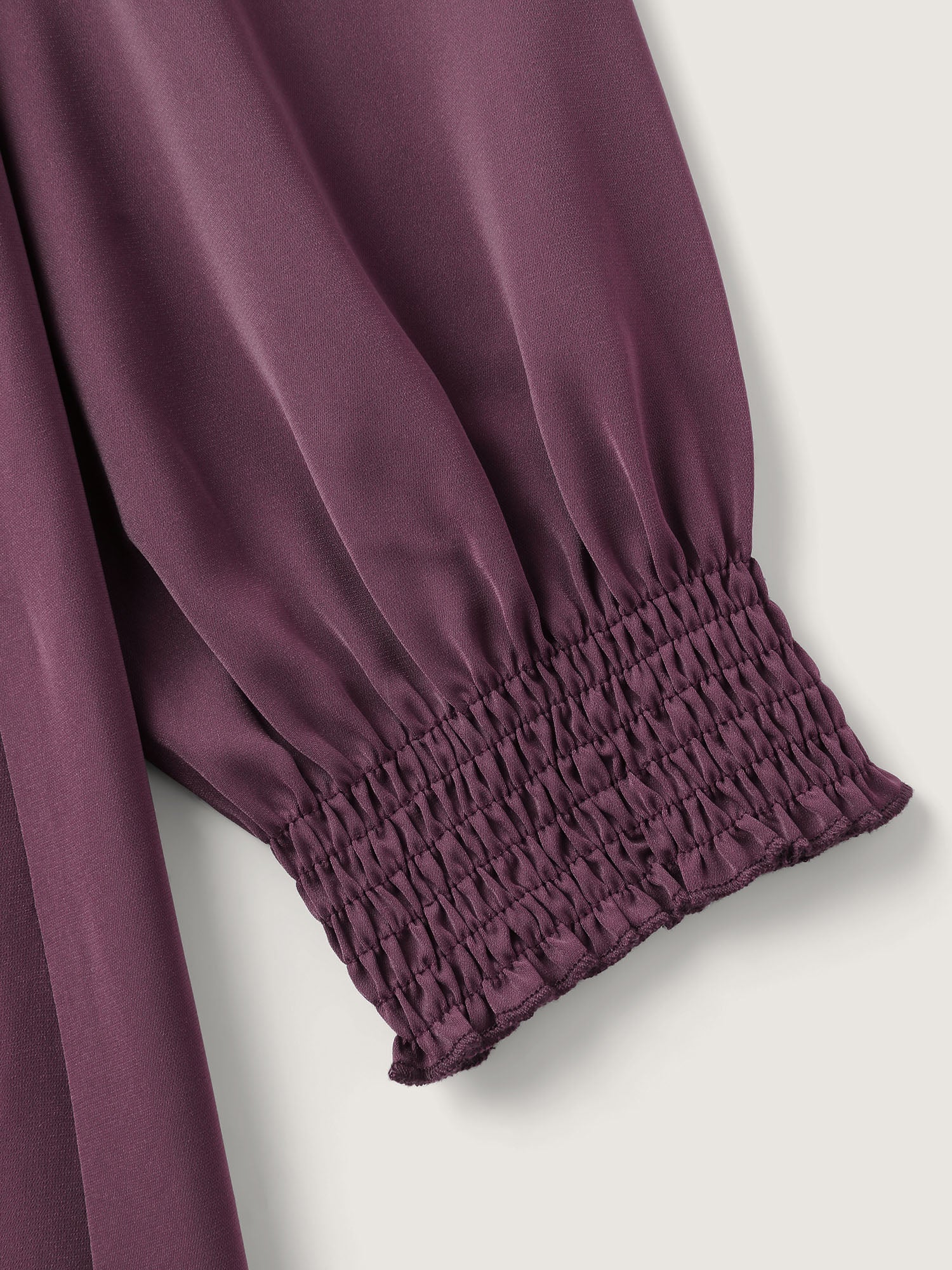 Lotus Leaf Shirred Waist Pockets Maxi Dress-Sweetccc