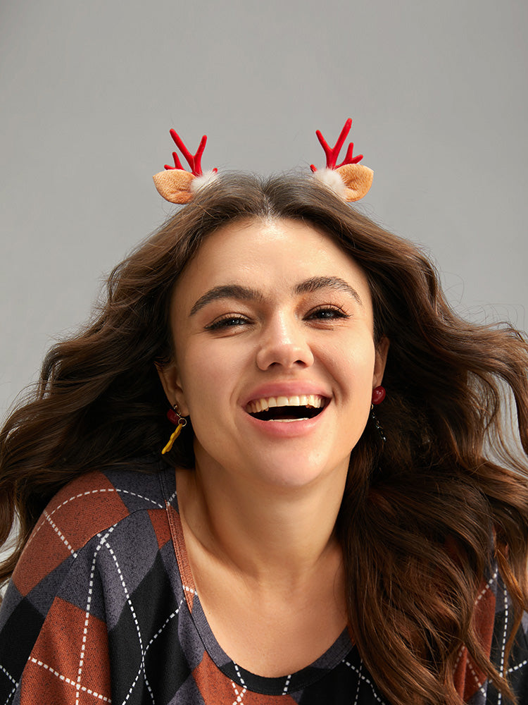 Fuzzy Elk Hair Clips-Sweetccc